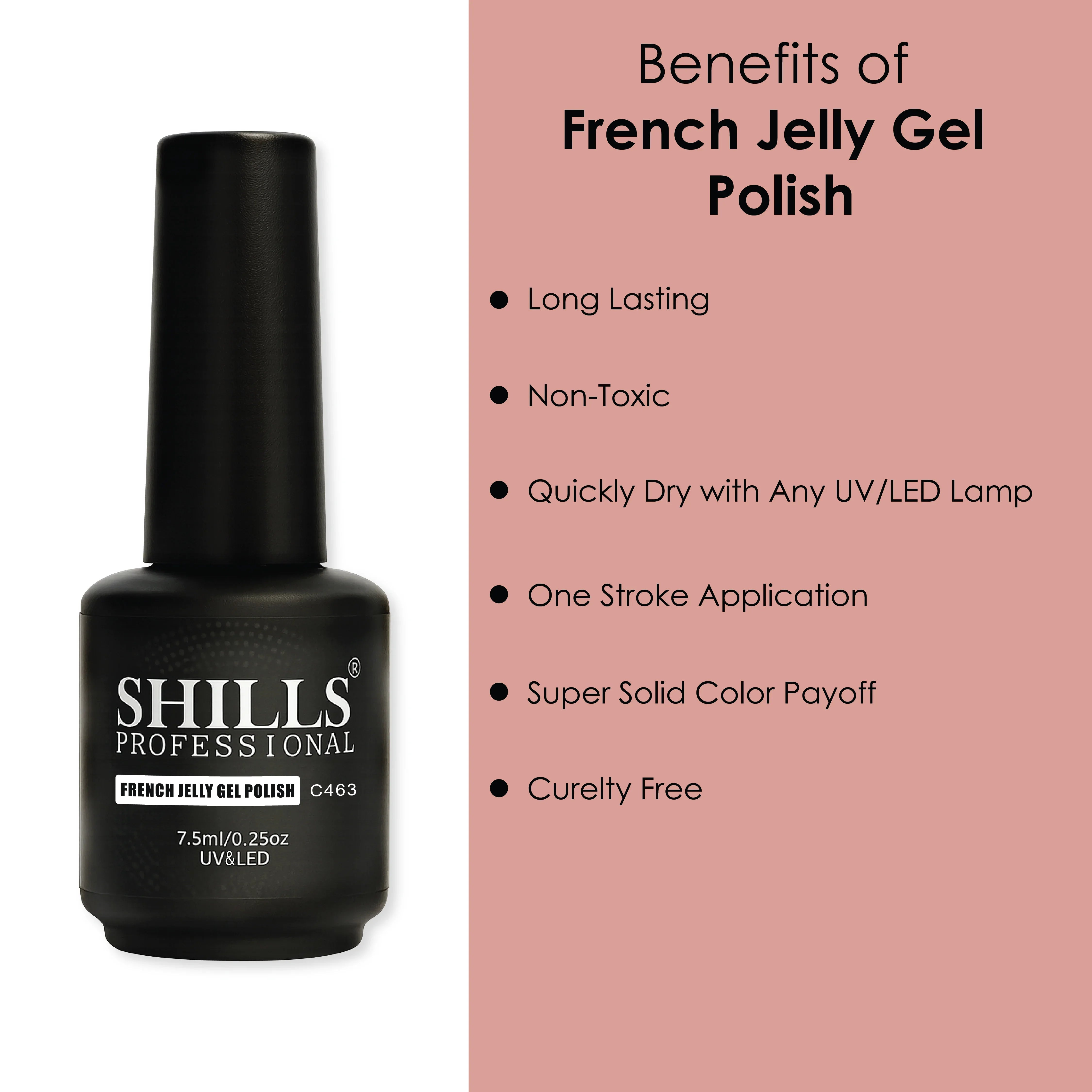French Jelly Gel Polish - Shills Professional