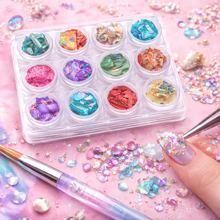 Shell Nail Decoration Slice SPN-6638