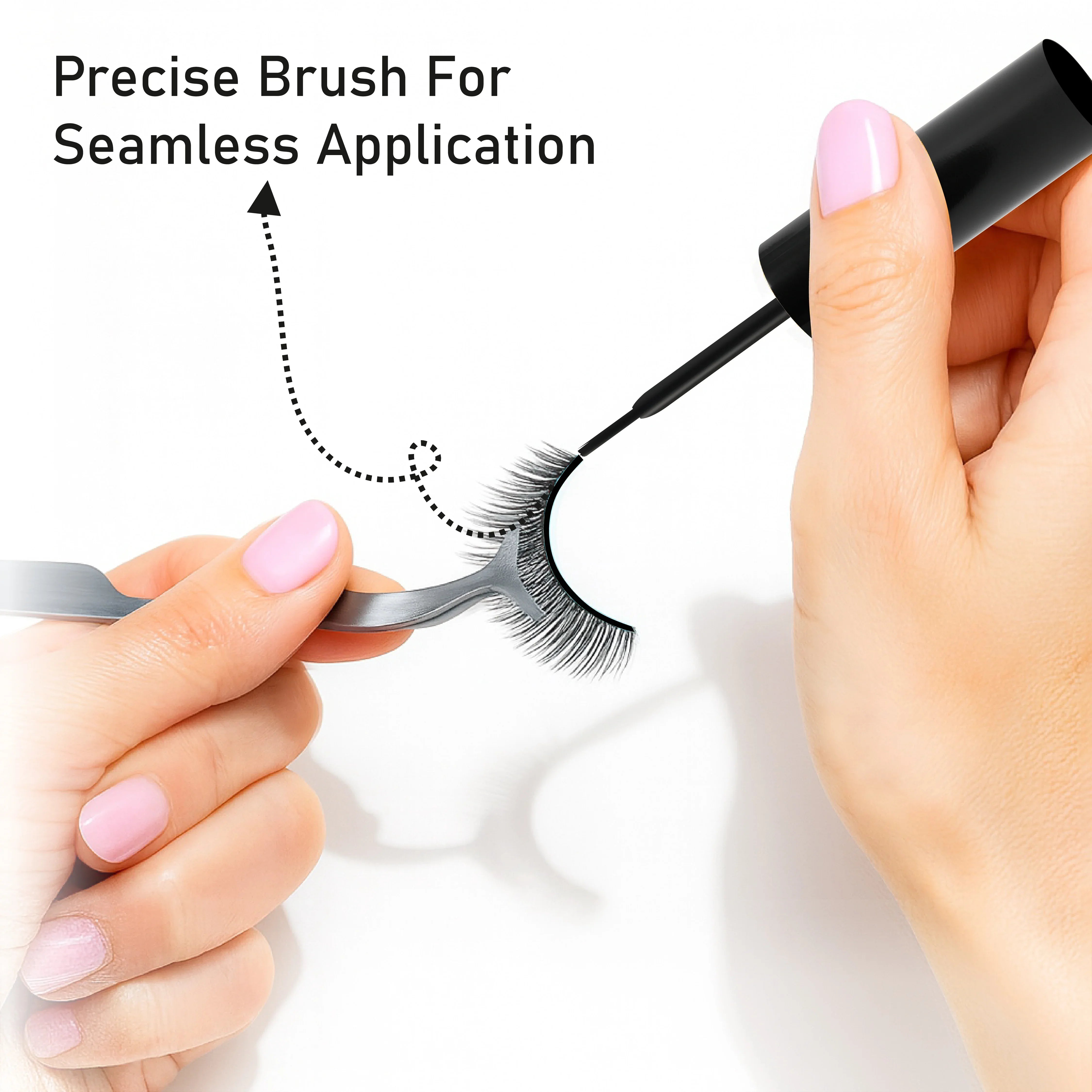 Eyelash Glue With Brush - Shills Professional