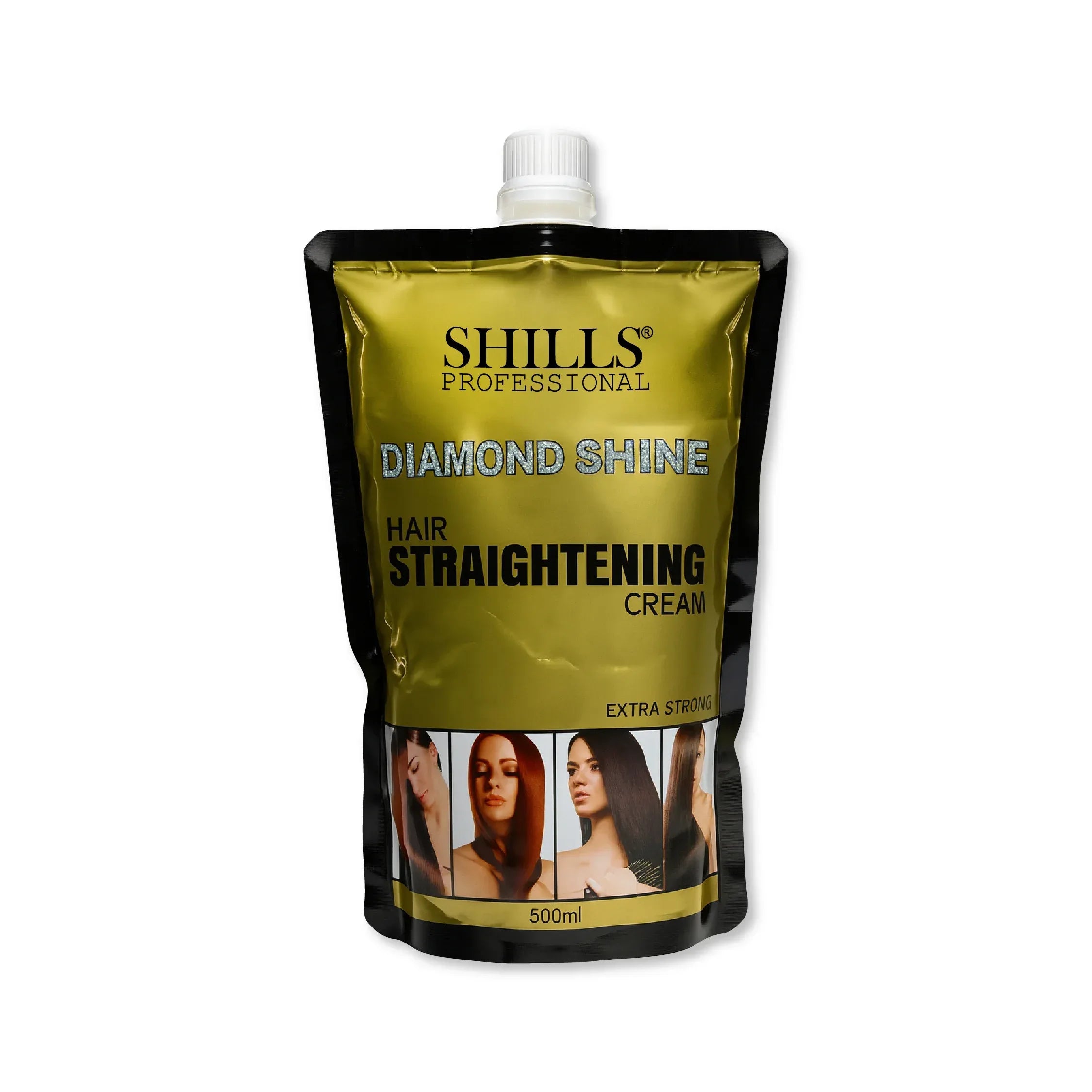Diamond Shine Hair Straightening Cream - Shills Professional