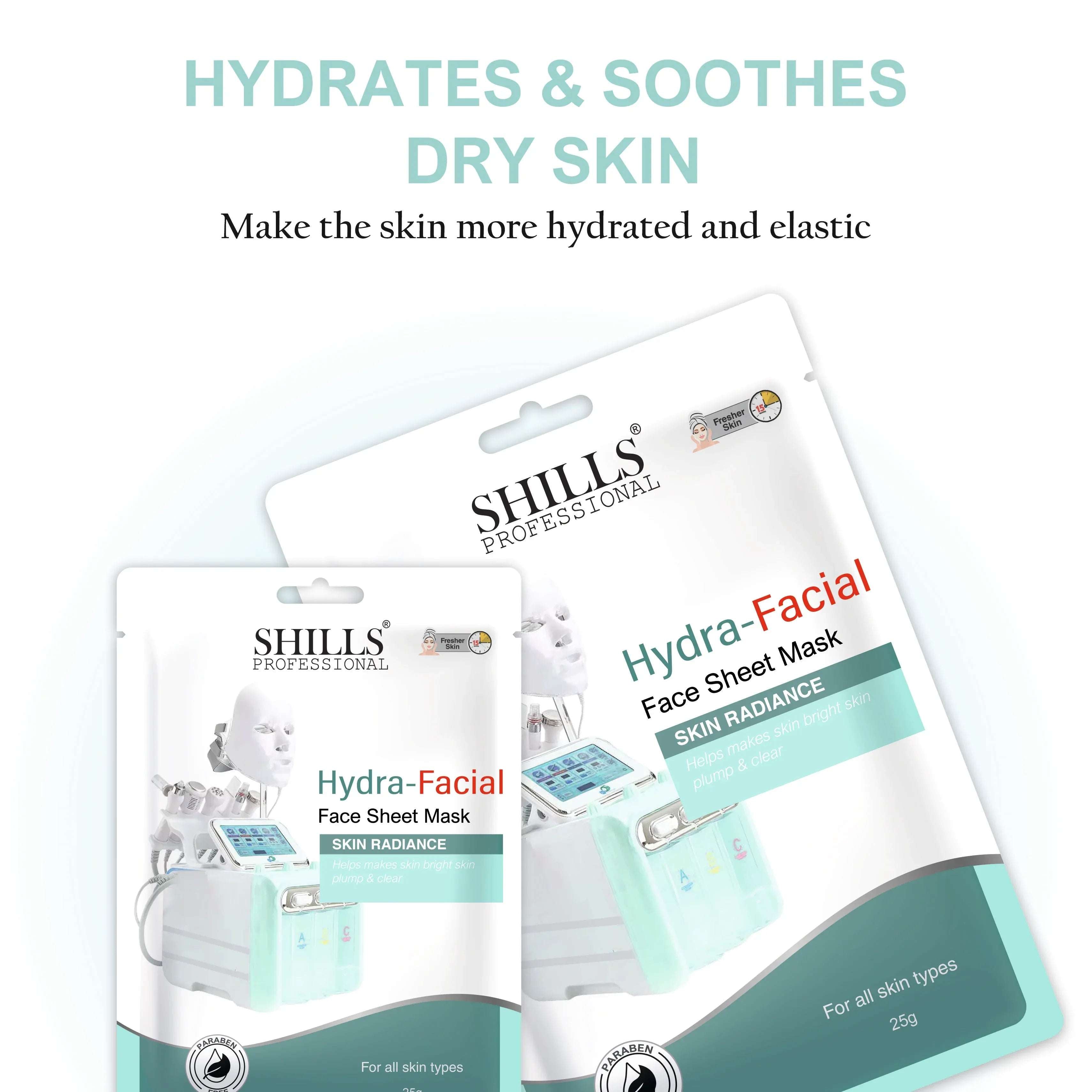 Hydra Face Sheet Mask - Shills Professional