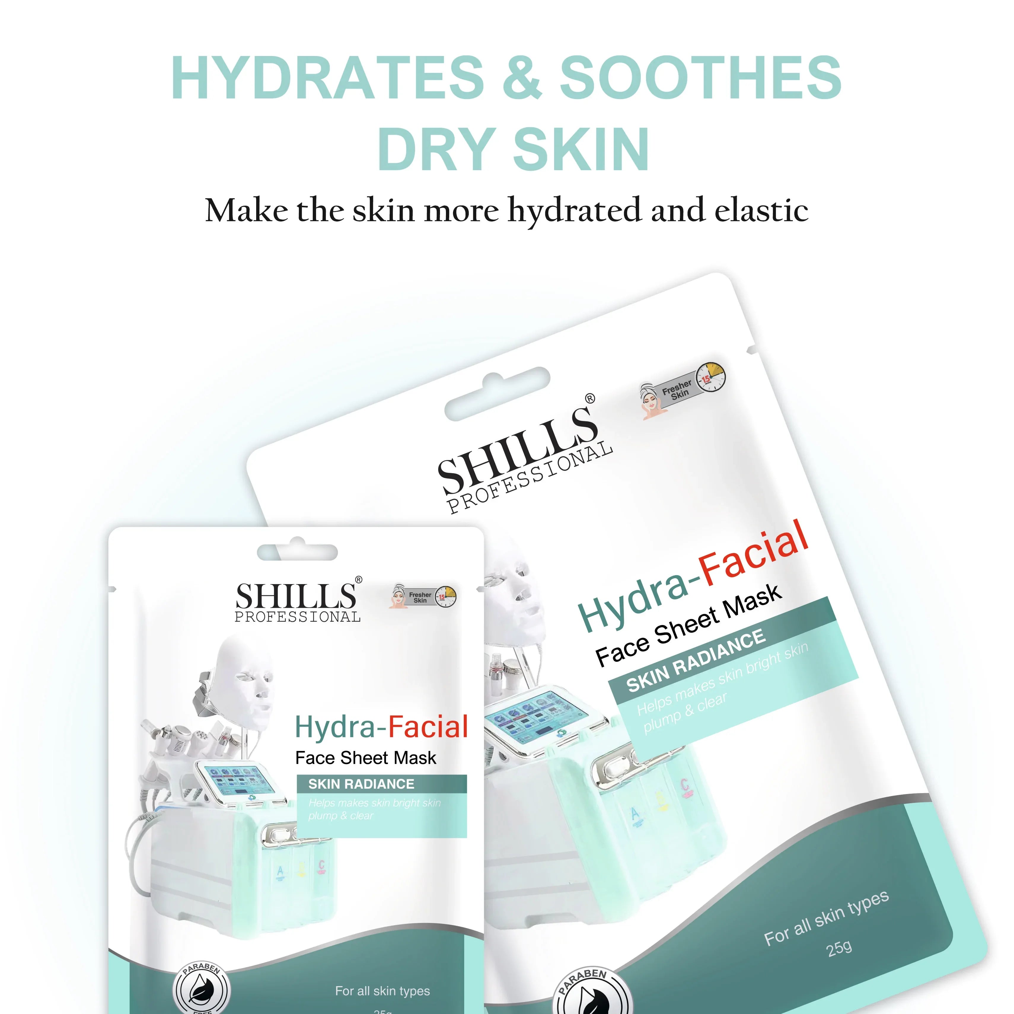 Hydra Face Sheet Mask - Shills Professional