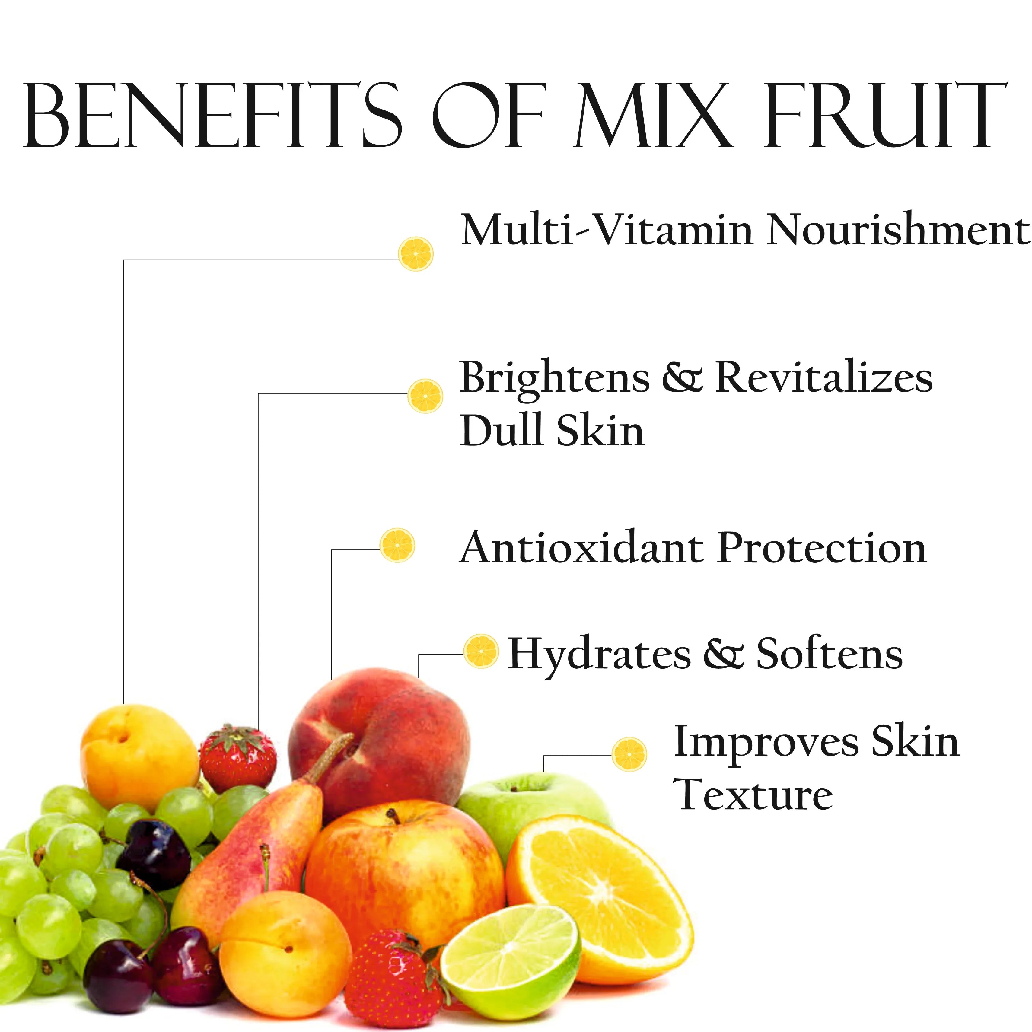 Mix Fruit Face Sheet Mask - Shills Professional