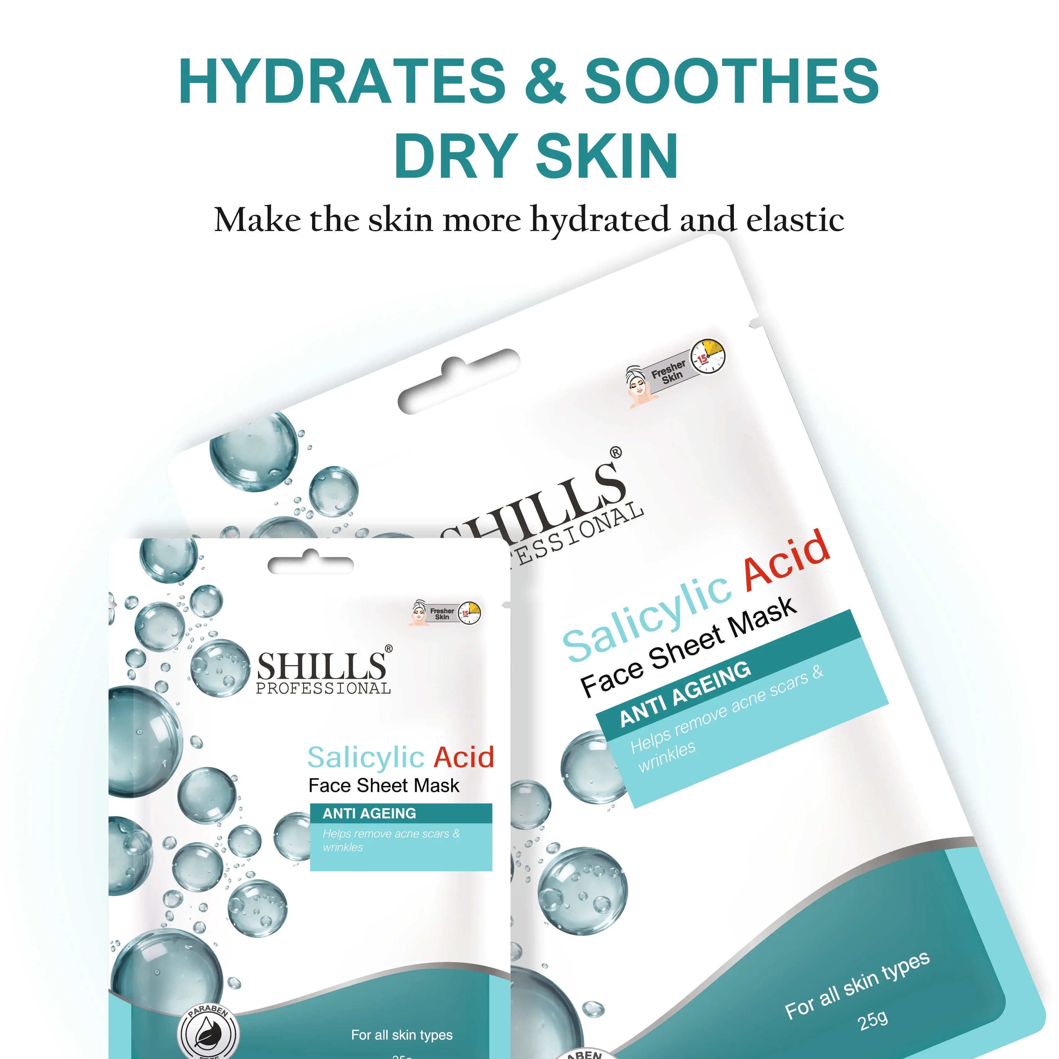 Salicylic Acid Face Sheet Mask - Shills Professional