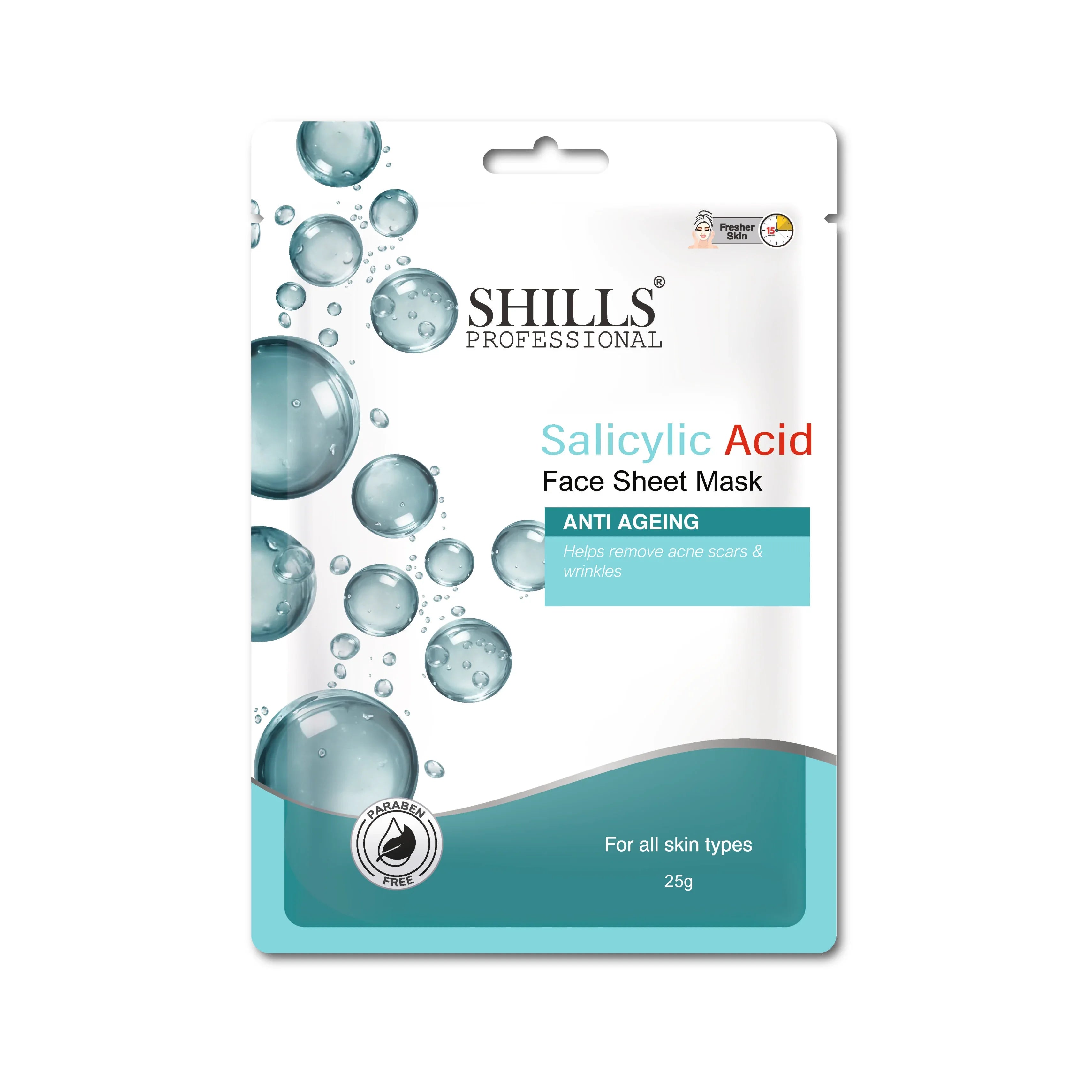 Salicylic Acid Face Sheet Mask - Shills Professional