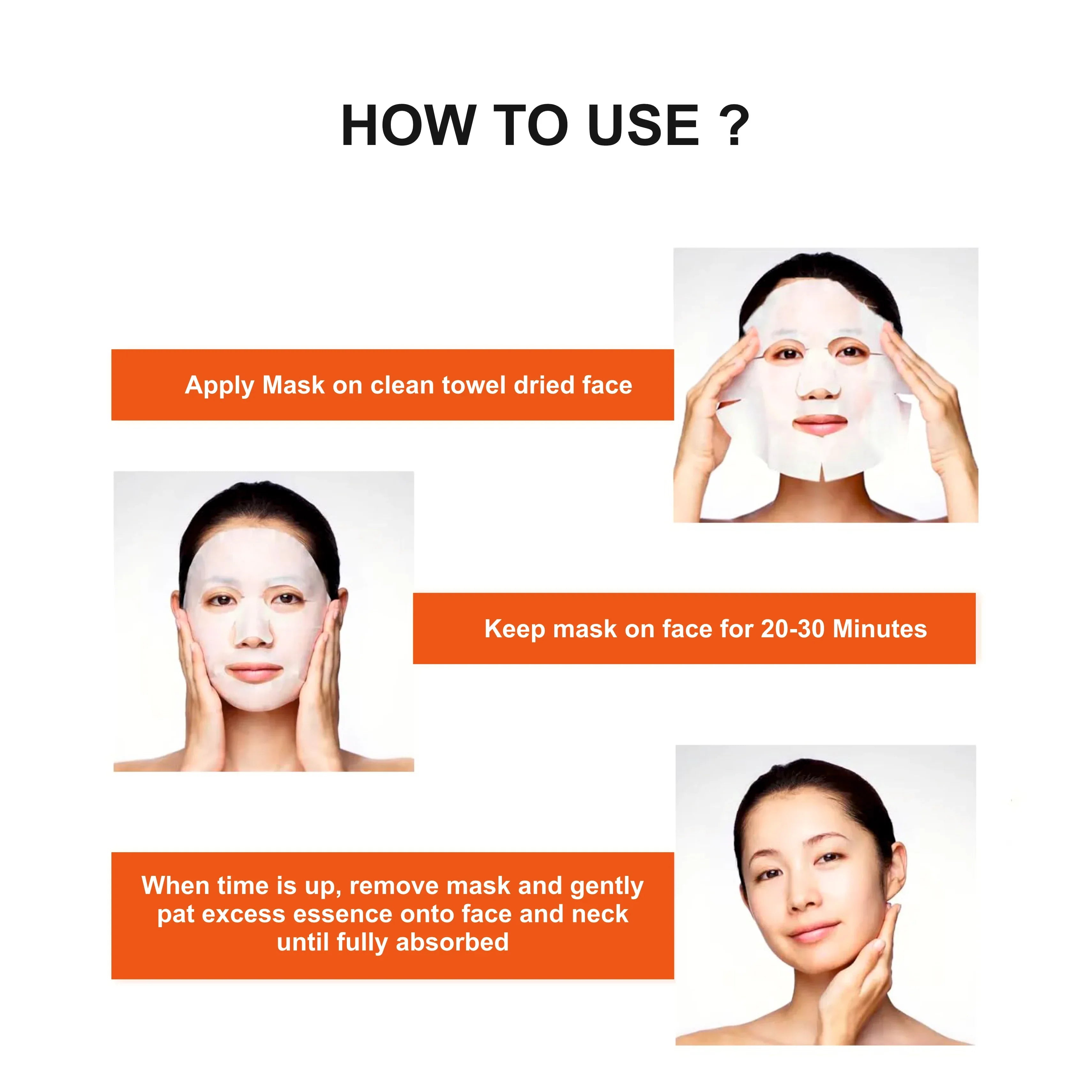 Vitamin C Face Sheet Mask - Shills Professional