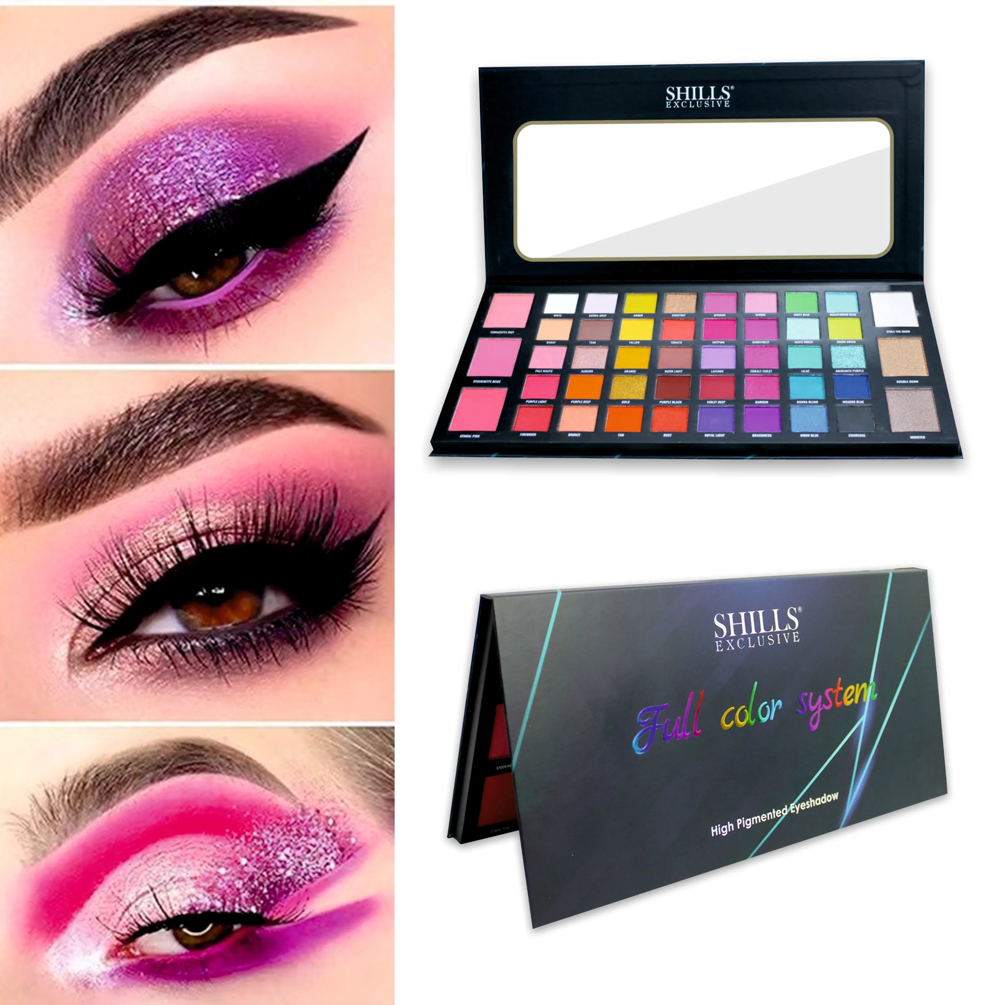 Full Color System Eyeshadow - Shills Professional
