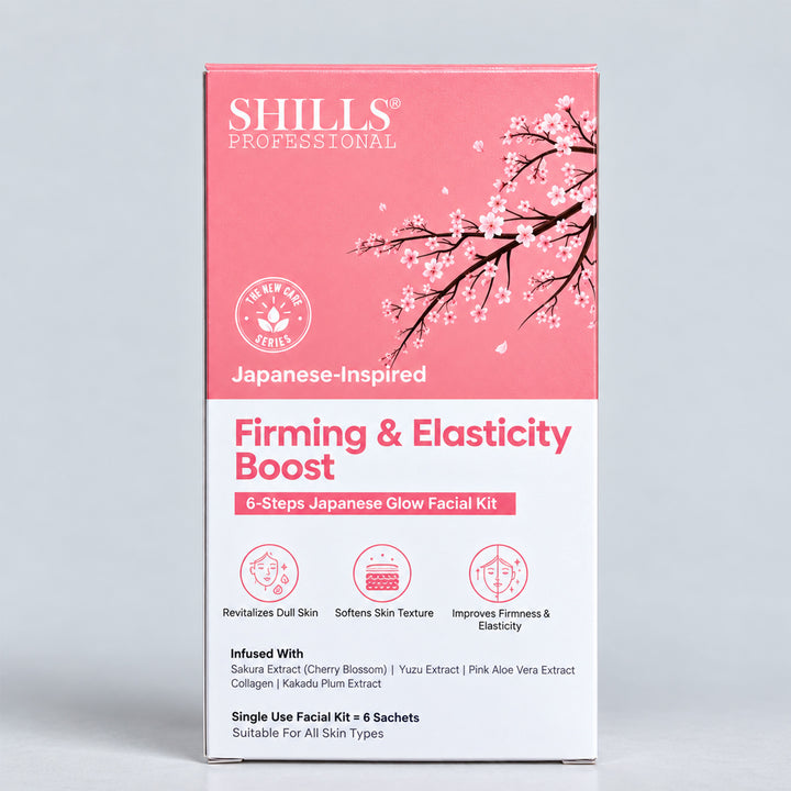 The Japanese Glow Firming & Elasticity Boost Facial Kit | Shills
