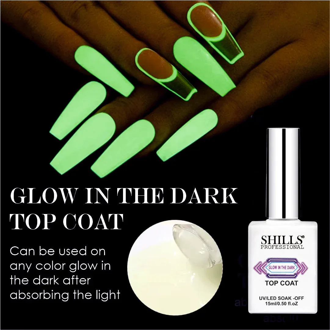 Glow In The Dark Top Coat - Shills Professional