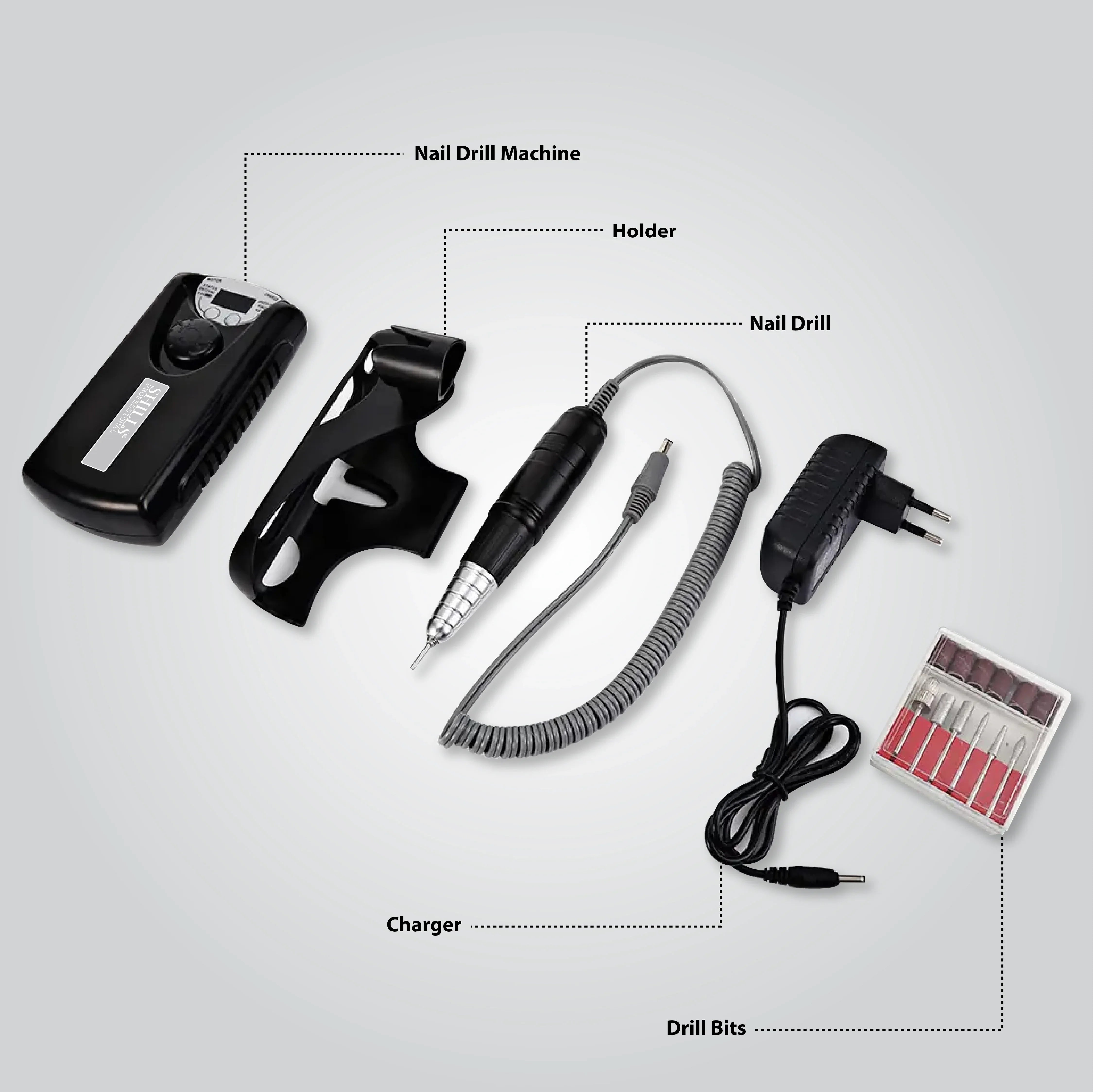 Drill Machine SPN-1260 30000 RPM - Shills Professional