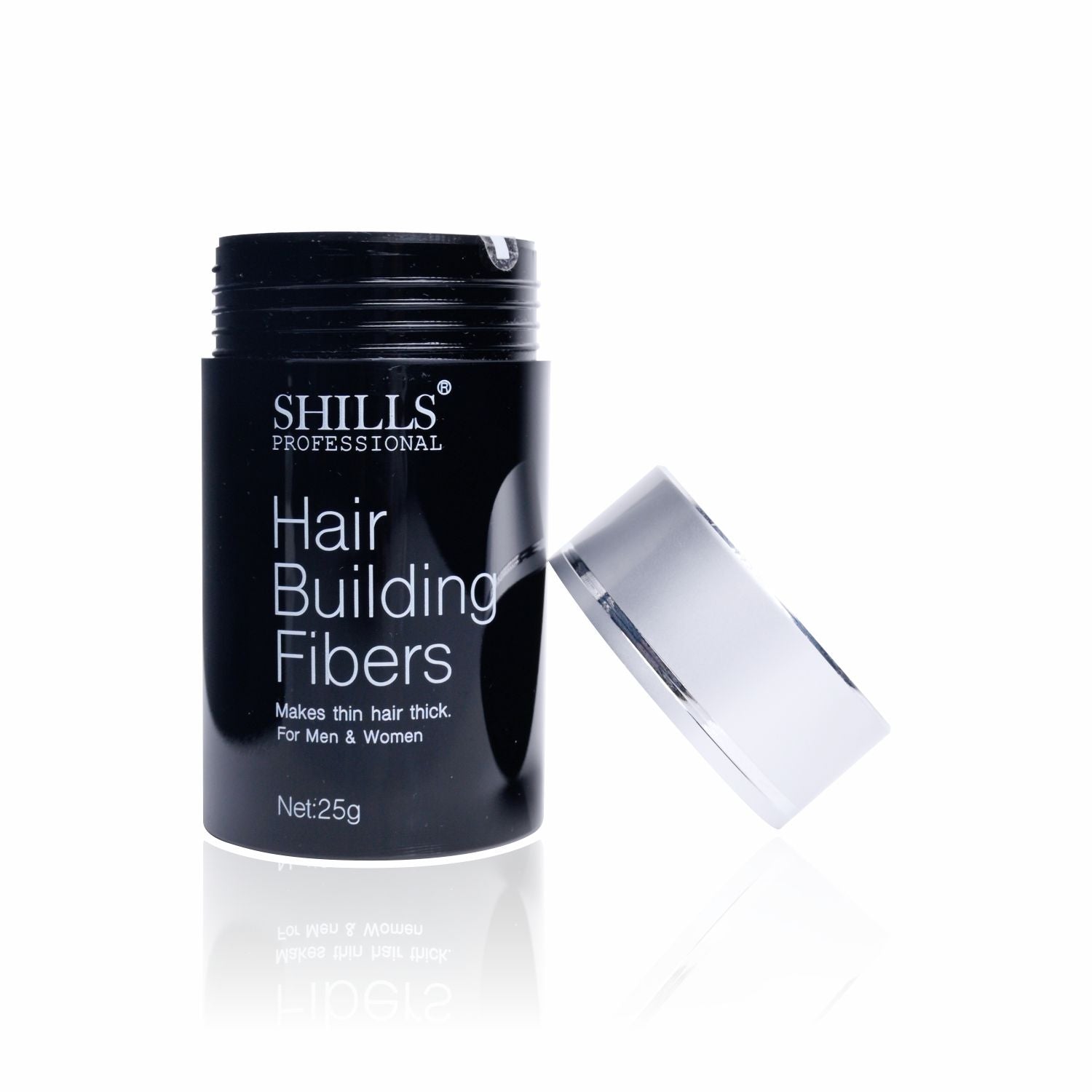 Hair Building Fiber Powder Black 25g