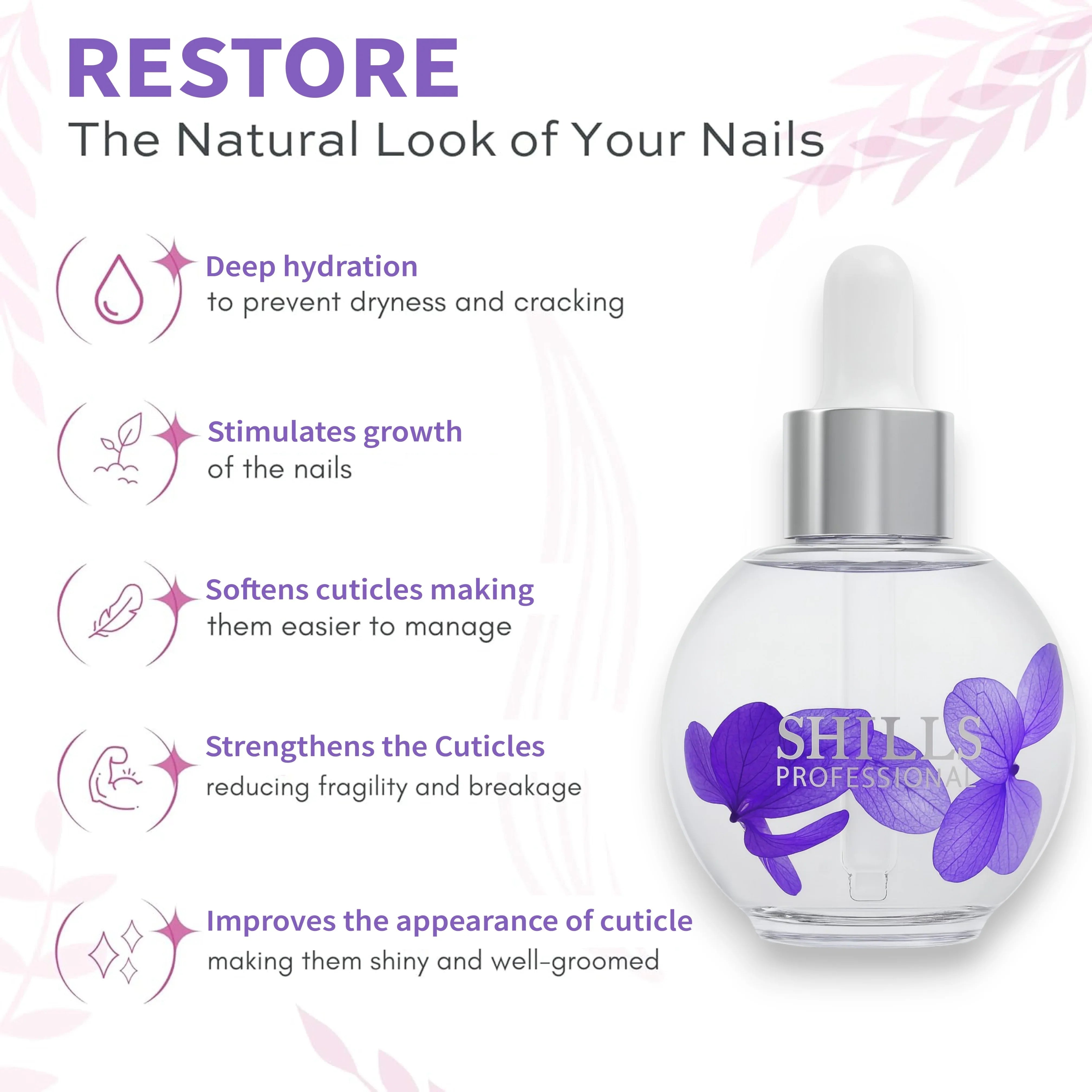 Cuticle Oil 50Ml - Shills Professional