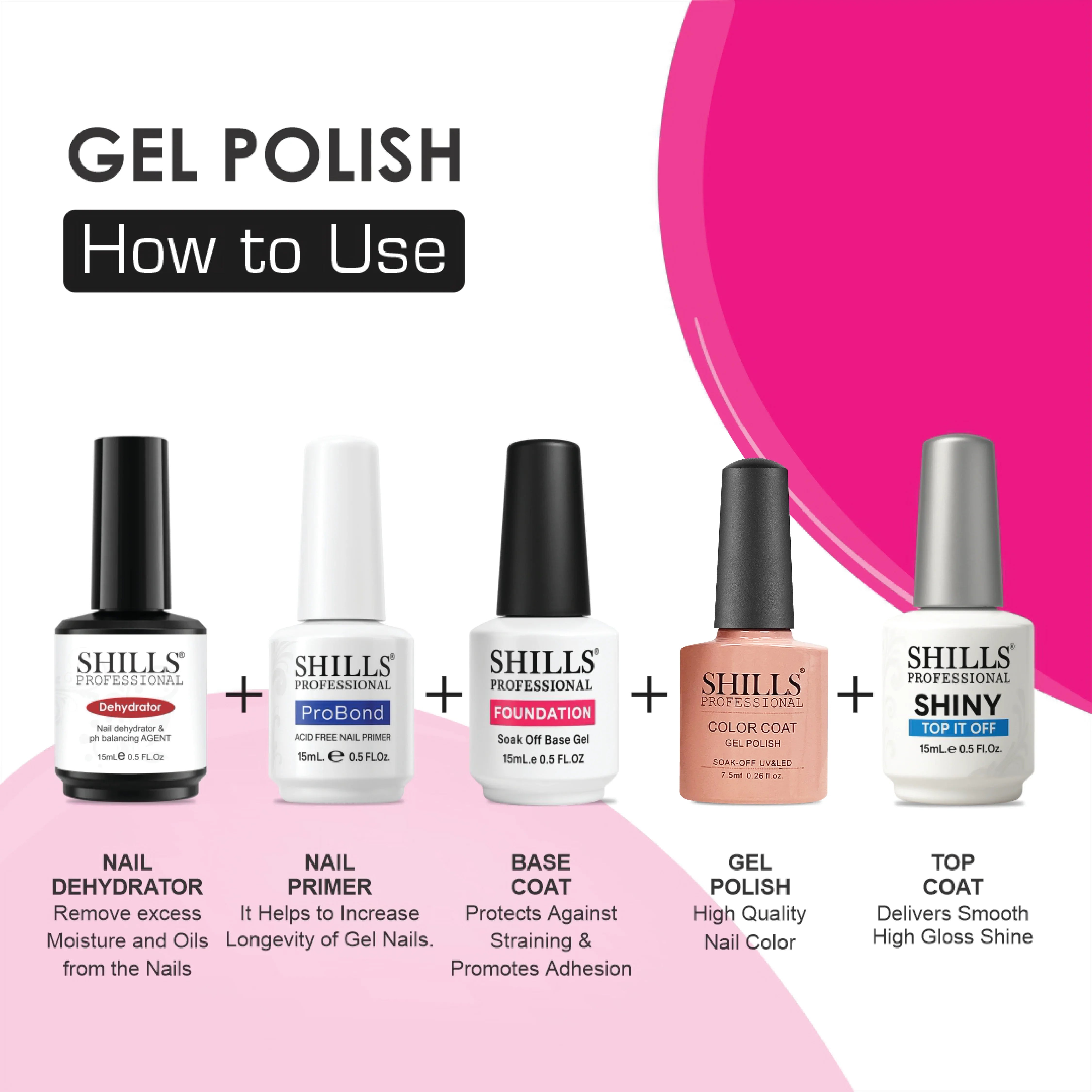 Gel Polish 7.5ml - Shills Professional