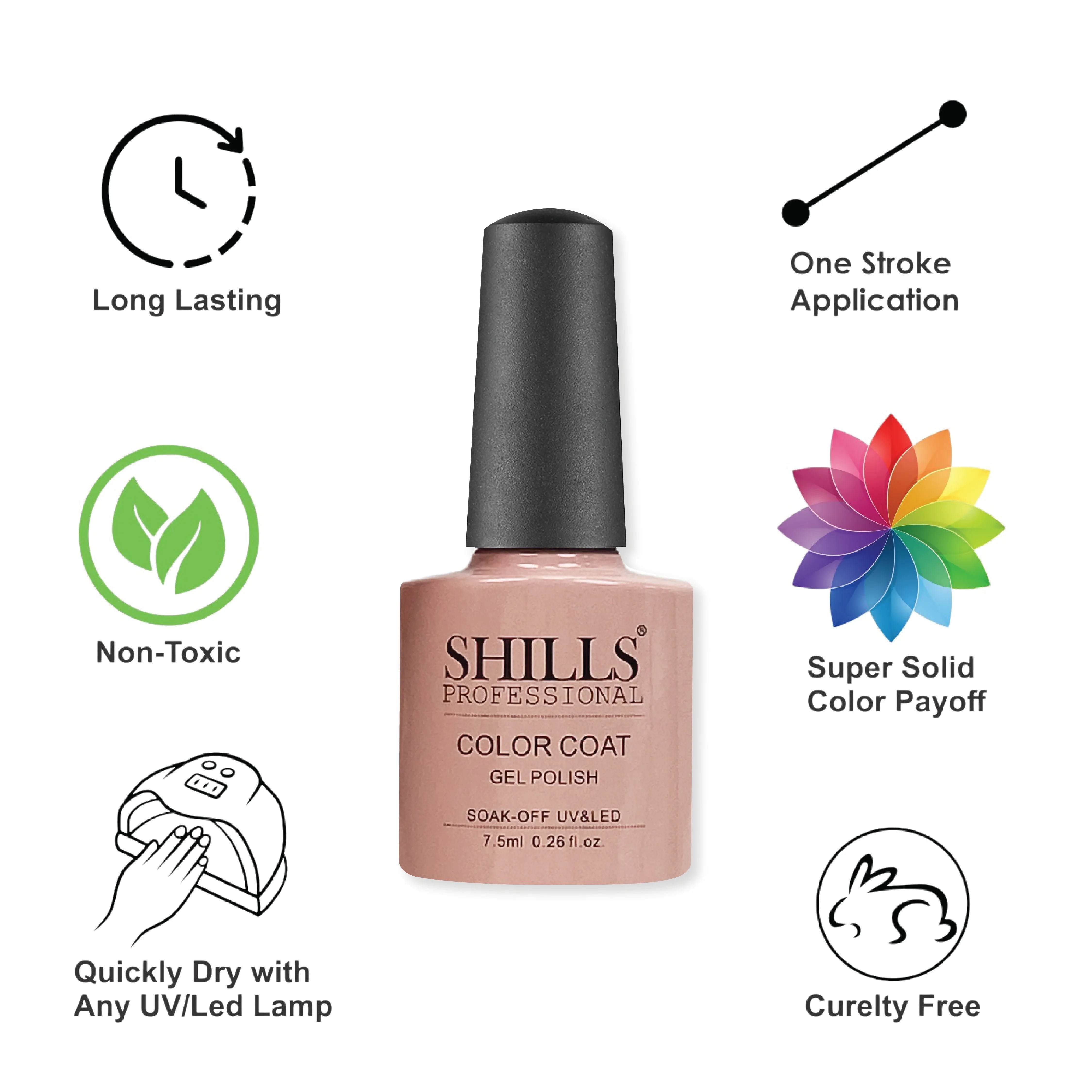 UV/LED Cool Gel Polish (M83-M101) - Shills Professional