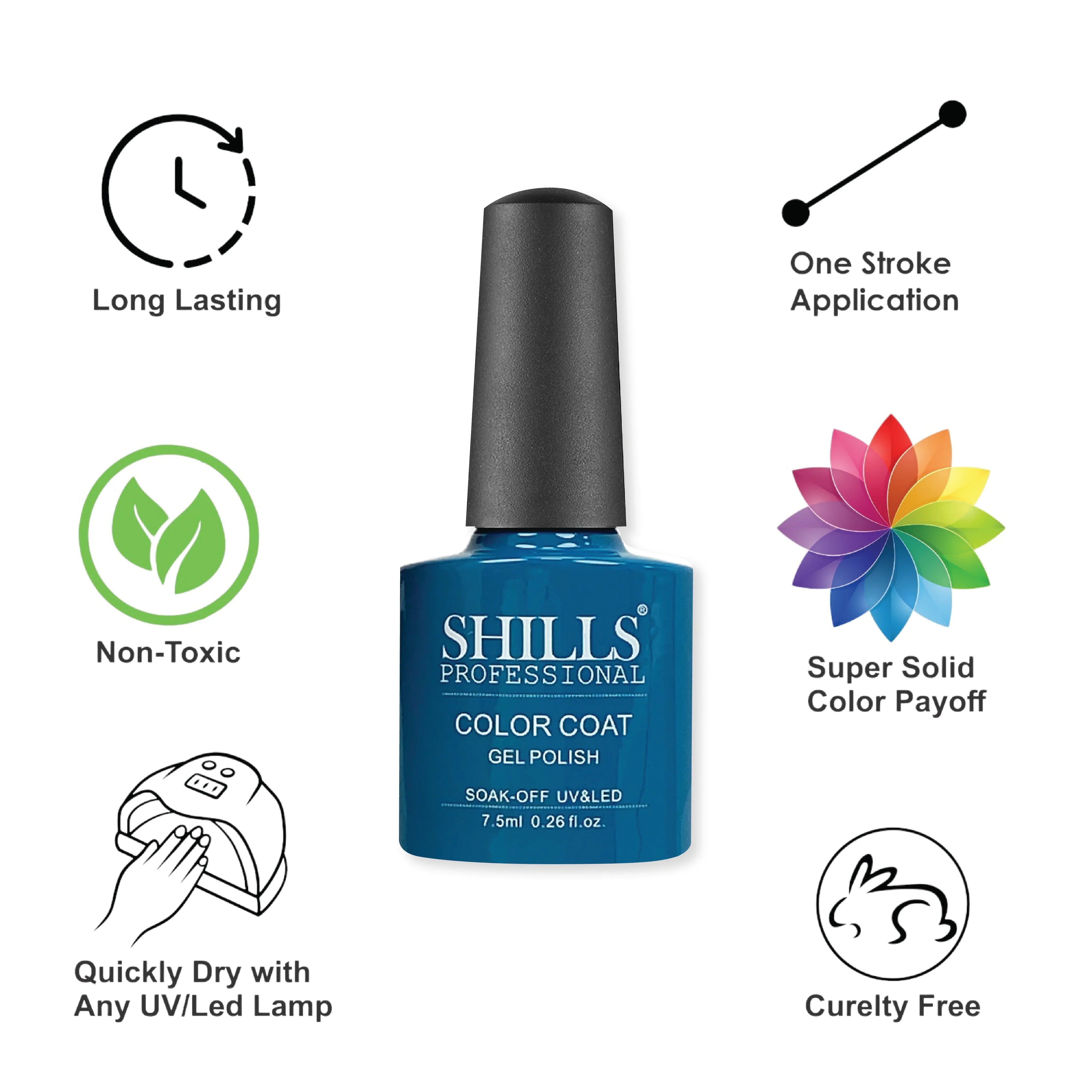 UV/LED Cool Gel Polish (M83-M101) - Shills Professional