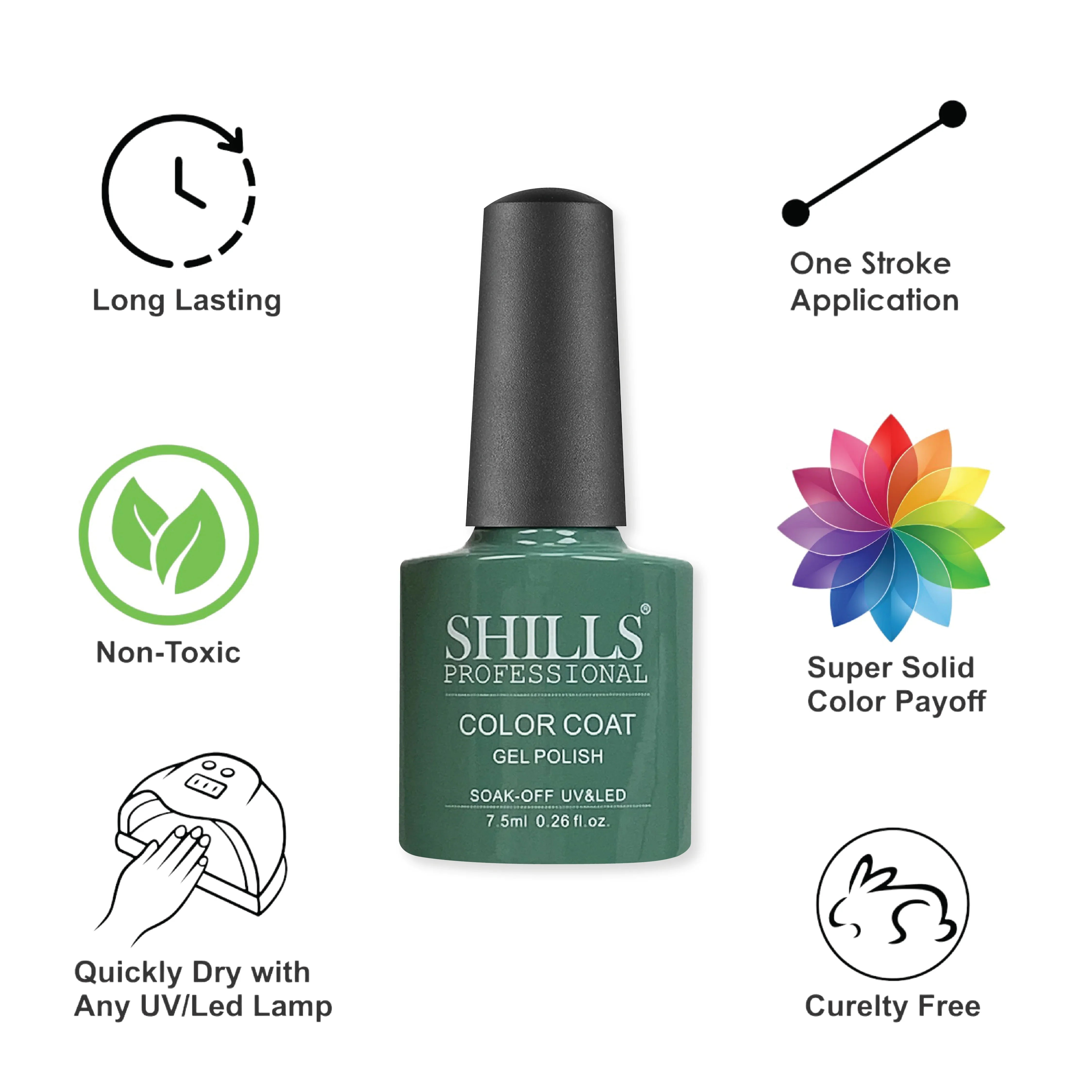 UV/LED Cool Gel Polish (M83-M101) - Shills Professional