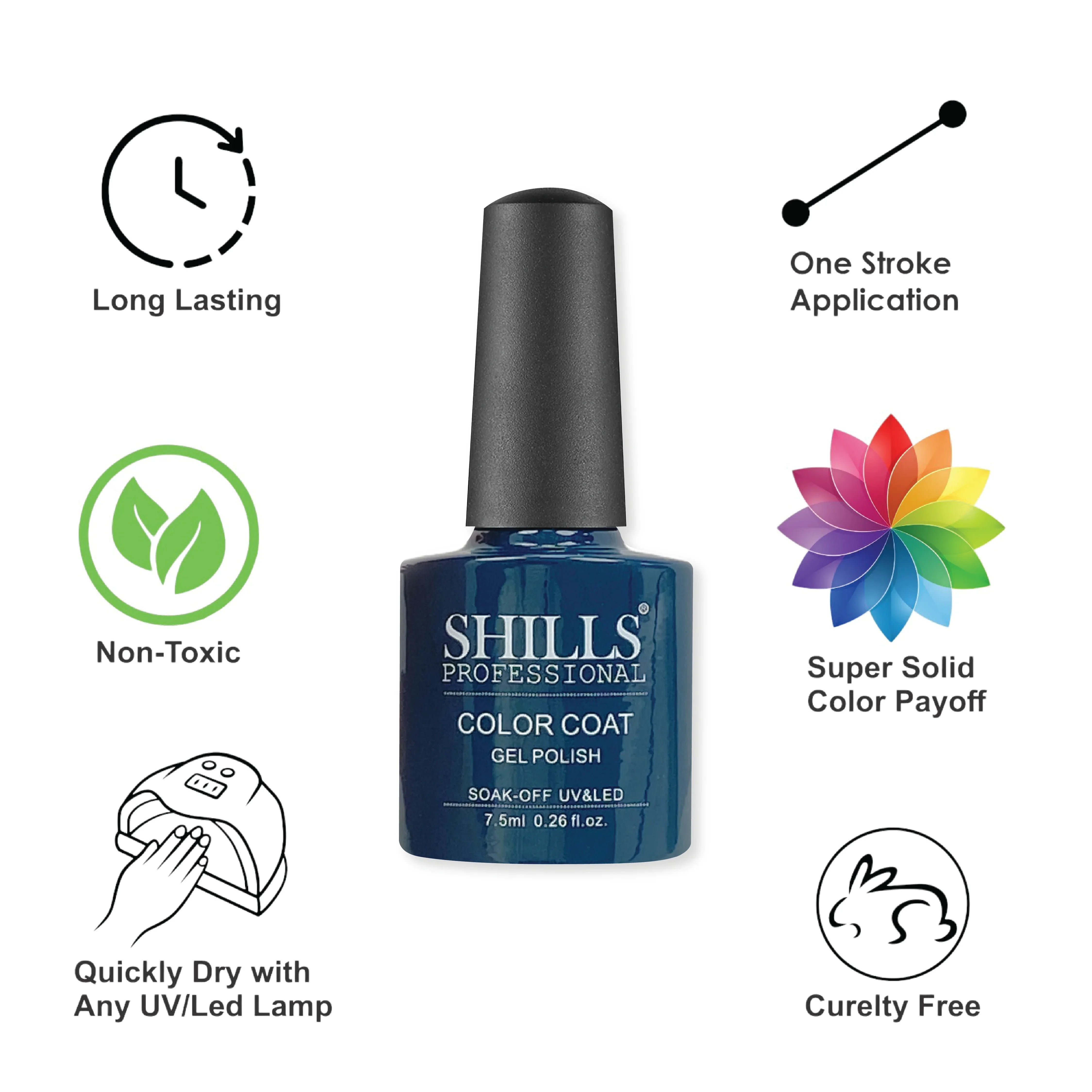 UV/LED Cool Gel Polish (M83-M101) - Shills Professional
