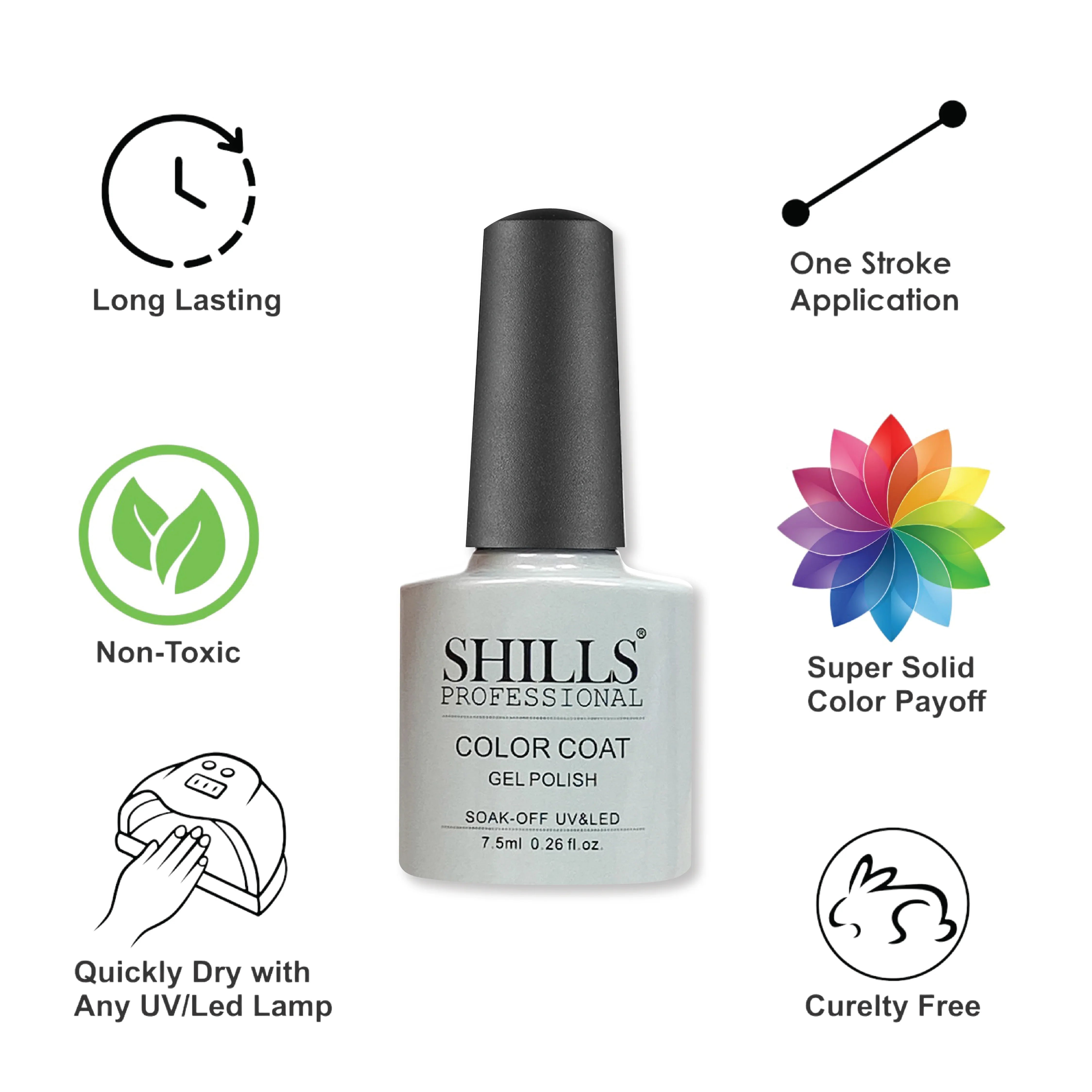 UV/LED Cool Gel Polish (M83-M101) - Shills Professional