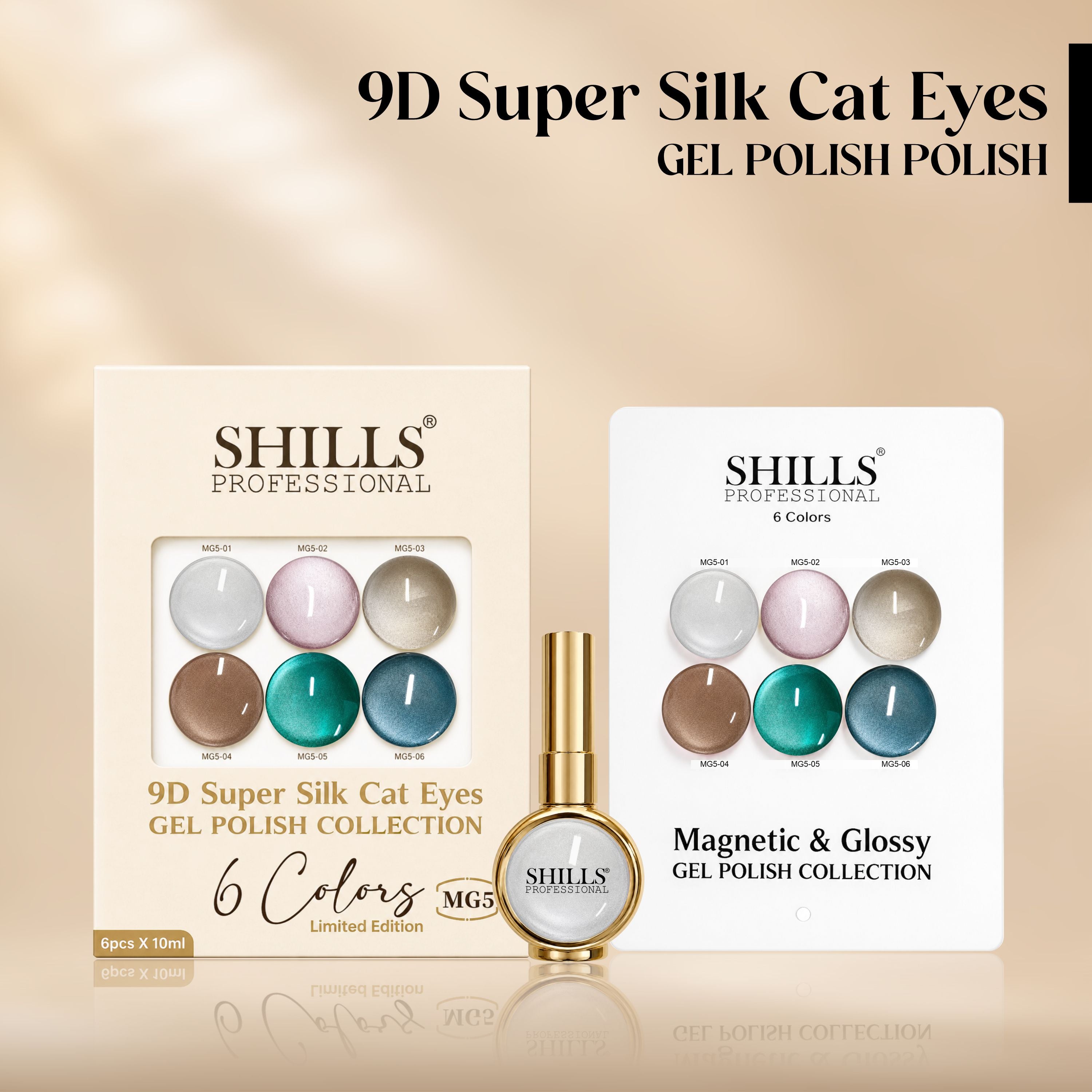 9D Super Silk Cat Eye Gel Polish Collection