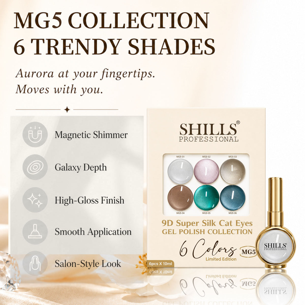 9D Super Silk Cat Eye Gel Polish Collection