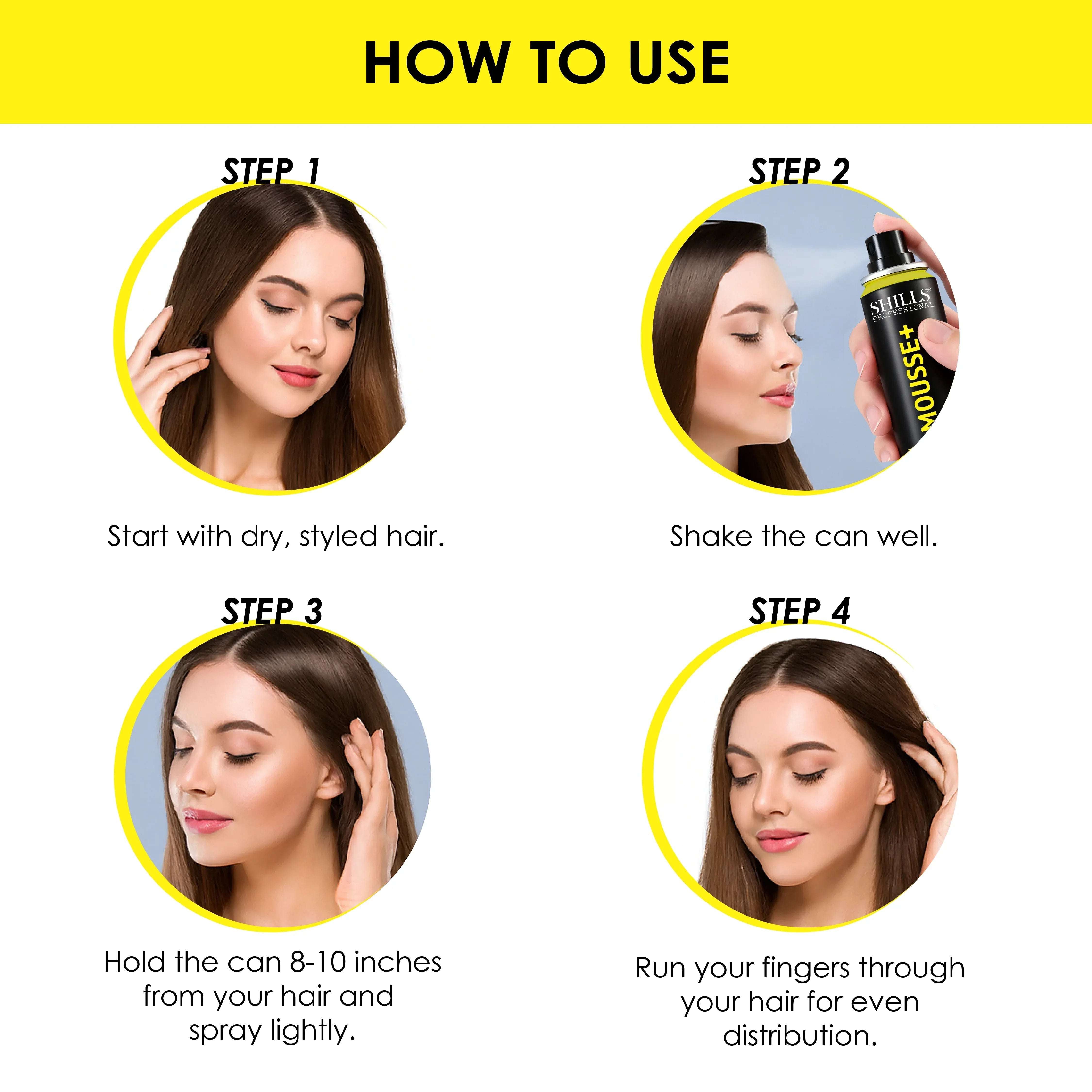 Hair Mousse+ - Shills Professional