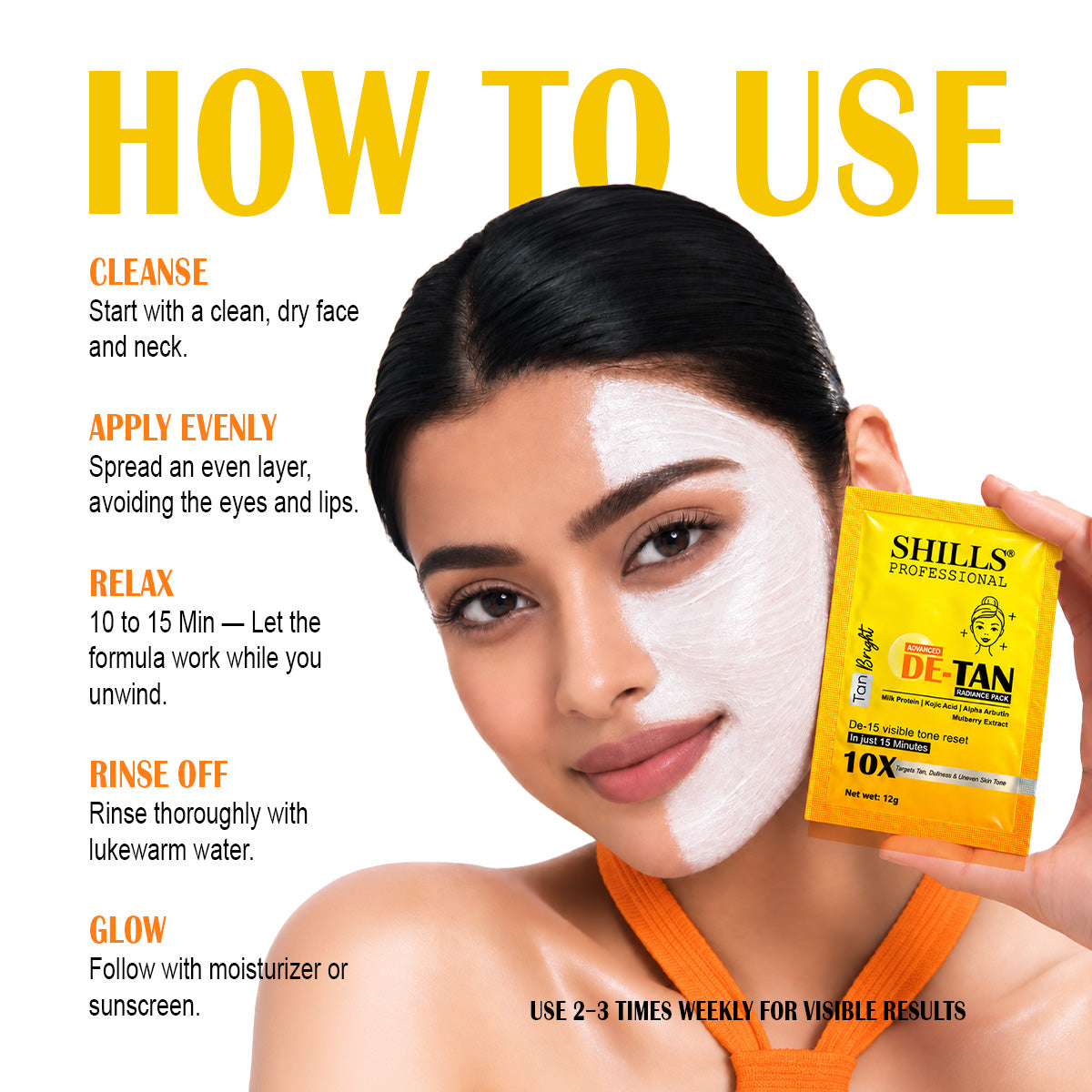 Advanced De-Tan Radiance Pack - Power of 3 Brightening, Nourishing & De-Tan Care
