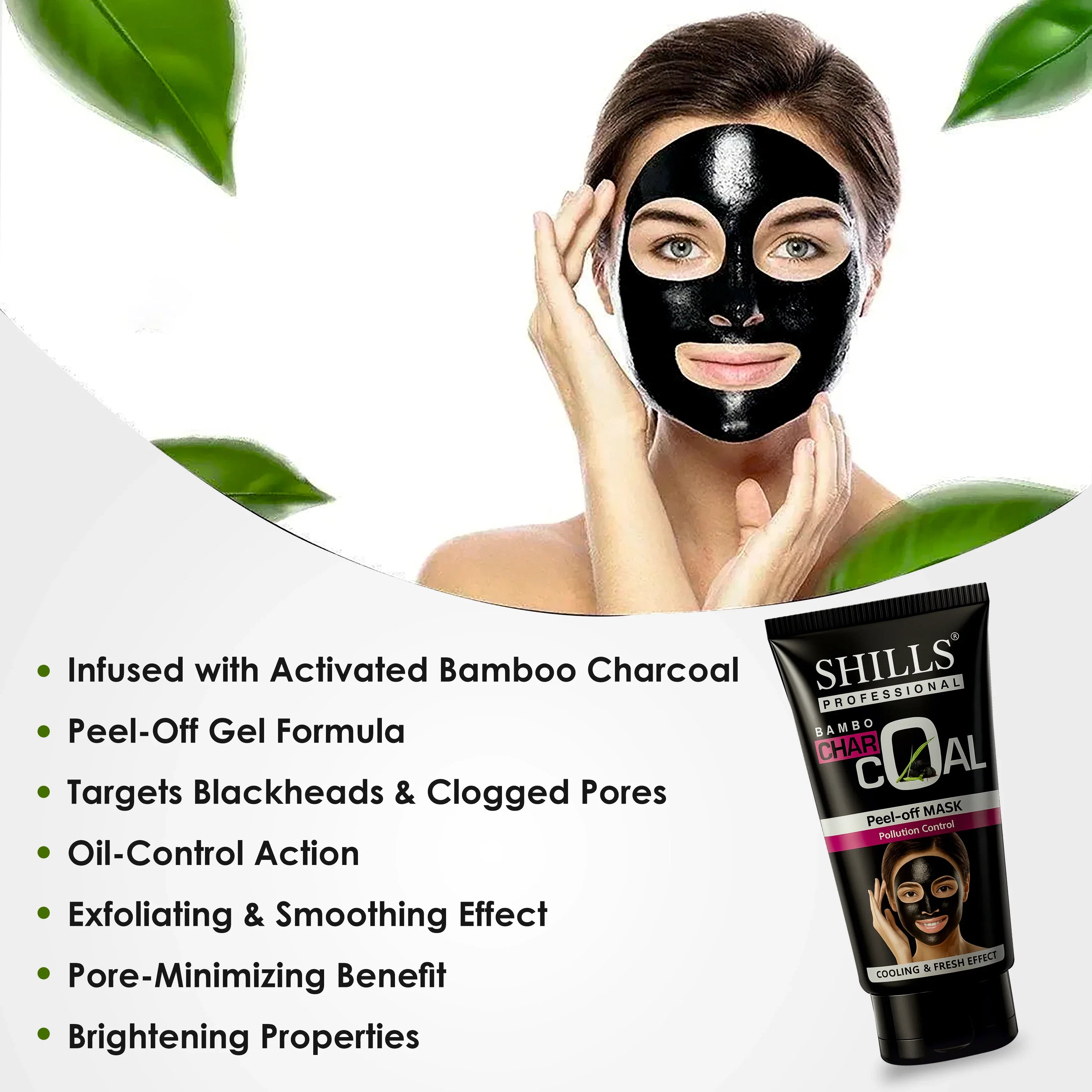 Charcoal Peel Of Mask - Shills Professional