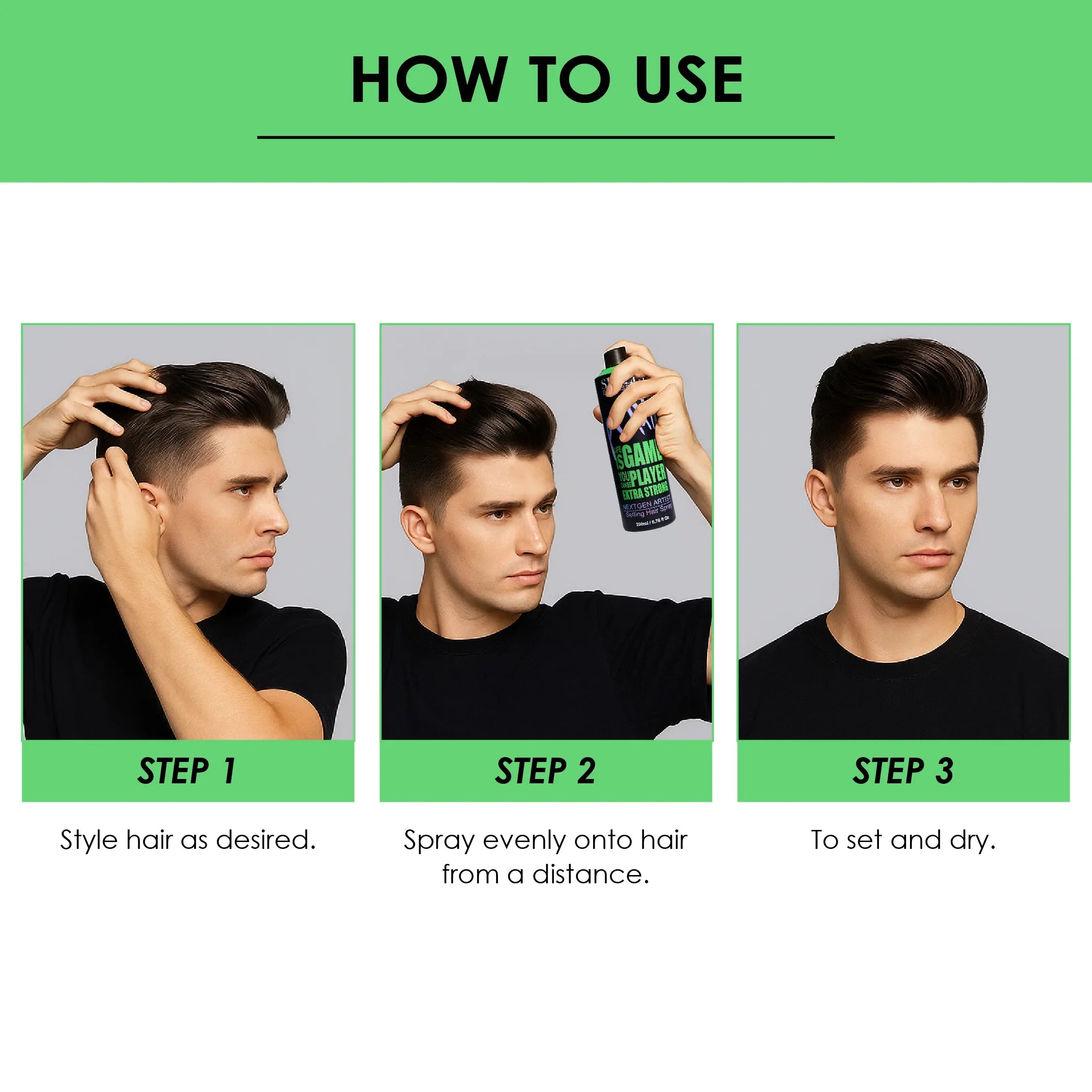 Play Extra Strong Hair Spray - Shills Professional