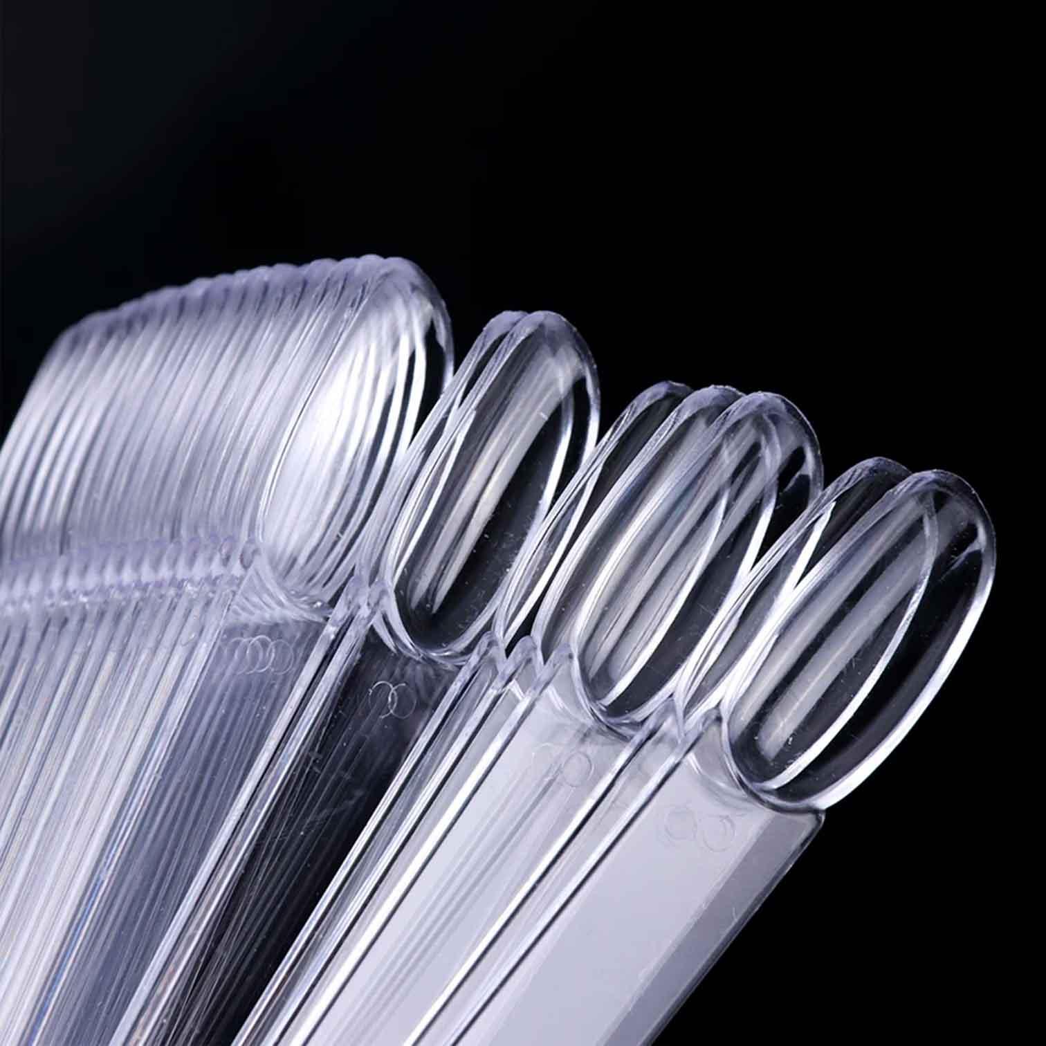 NAIL STAND Pop Nail Stick Clear Round - Shills Professional