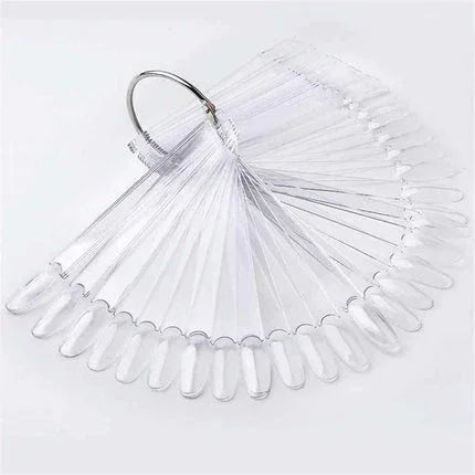 NAIL STAND Pop Nail Stick Clear Round - Shills Professional