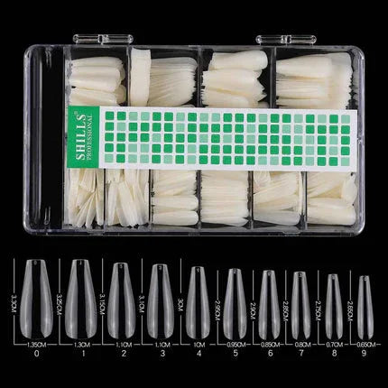 Shills Professional Soft Gel T-Shape Tip - Natural - Shills Professional