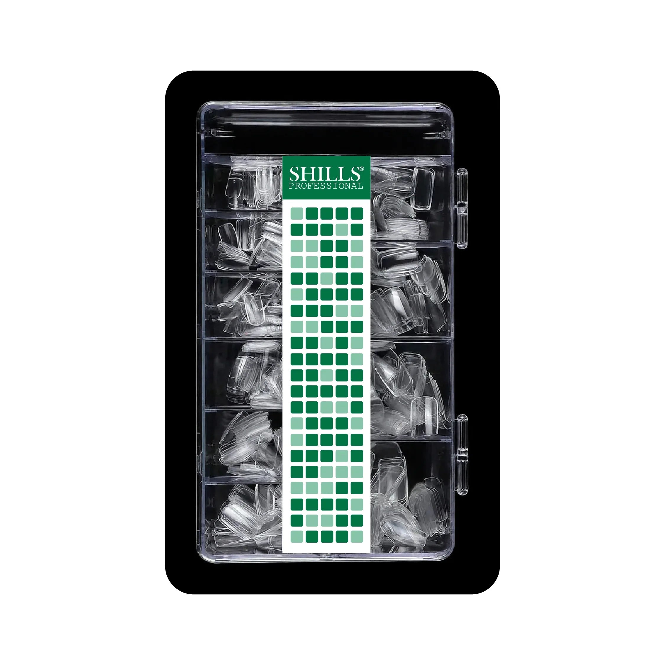 Soft Gel Short Square Tip-PT25-Clear - Shills Professional