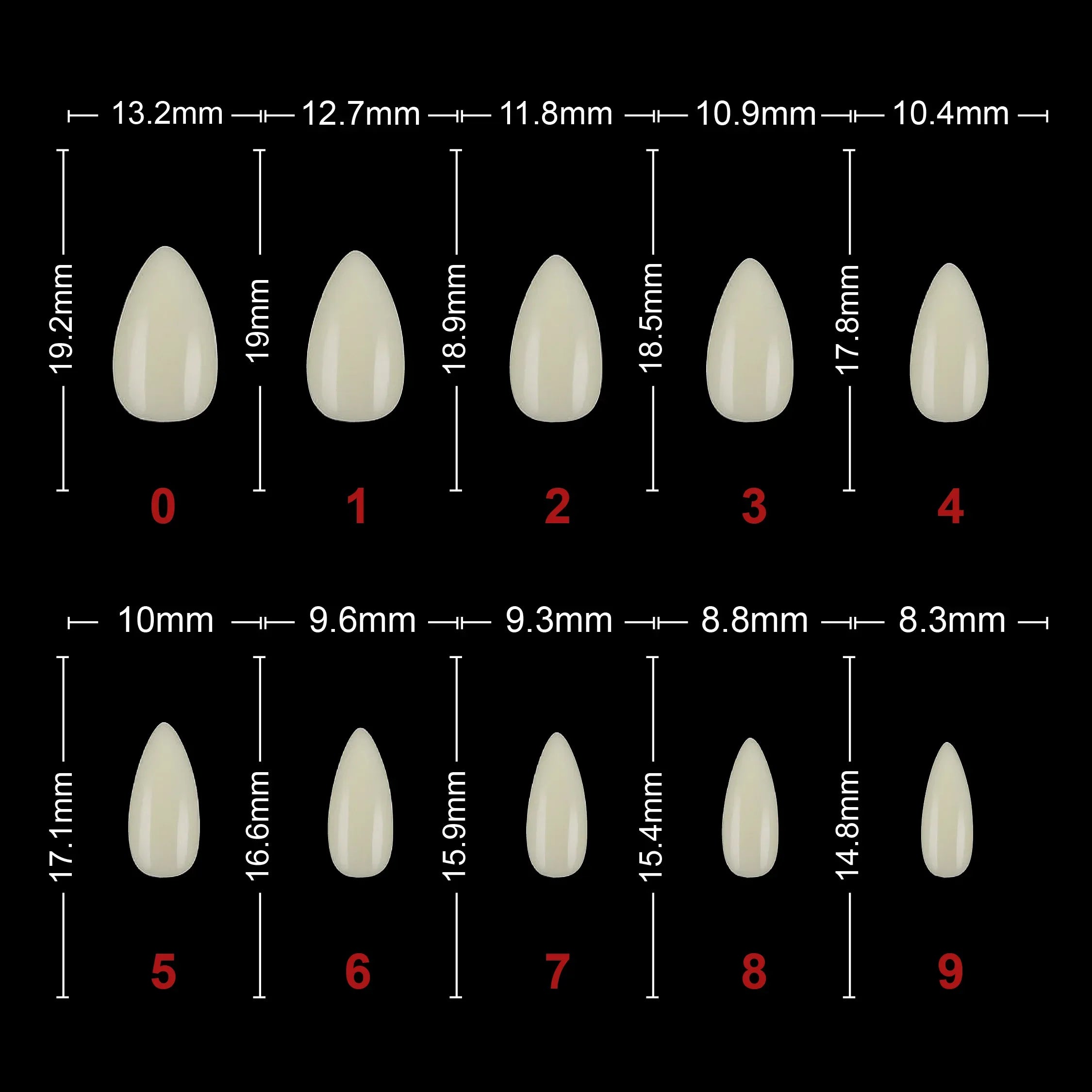 Soft Gel Tips-PT27-NATURAL - Shills Professional