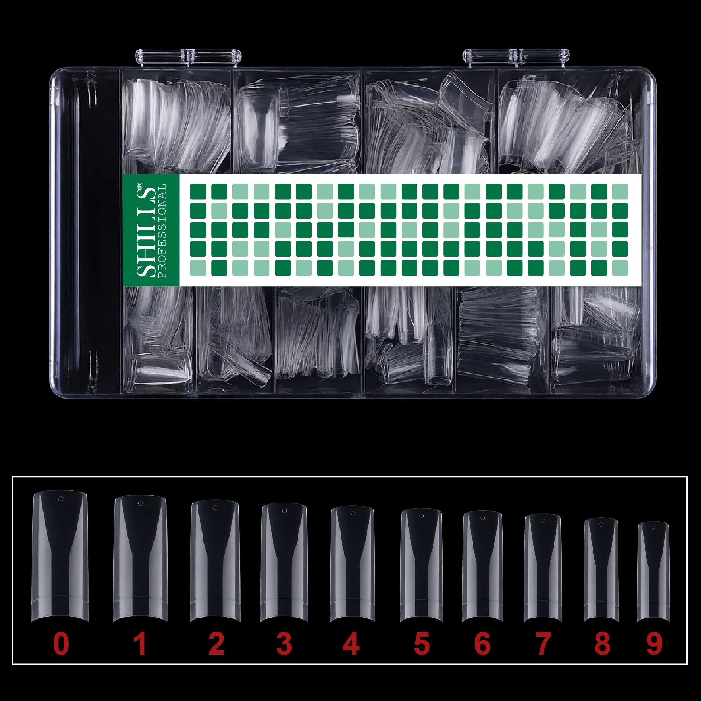Soft Gel Tips-PT30-CLEAR - Shills Professional