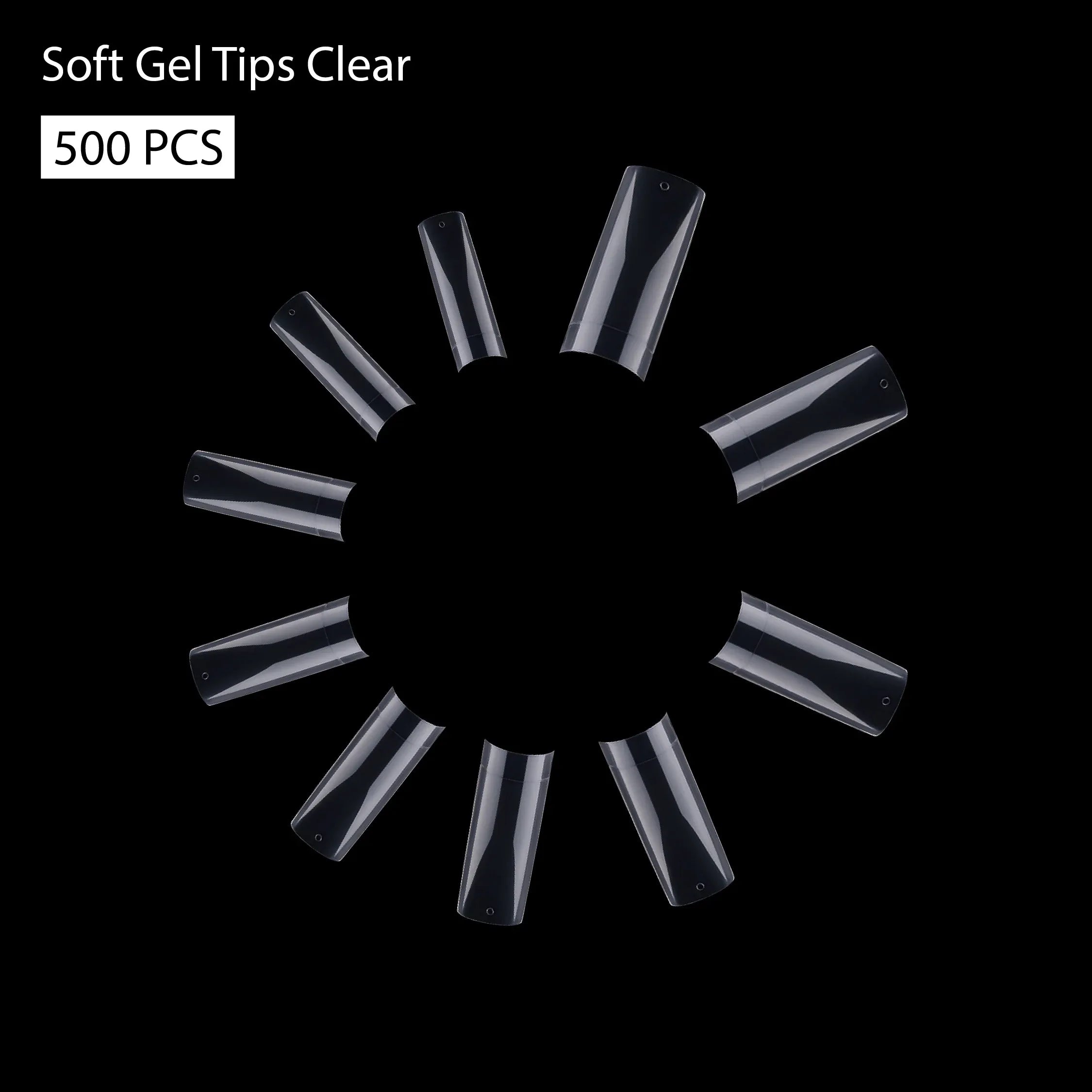 Soft Gel Tips-PT30-CLEAR - Shills Professional