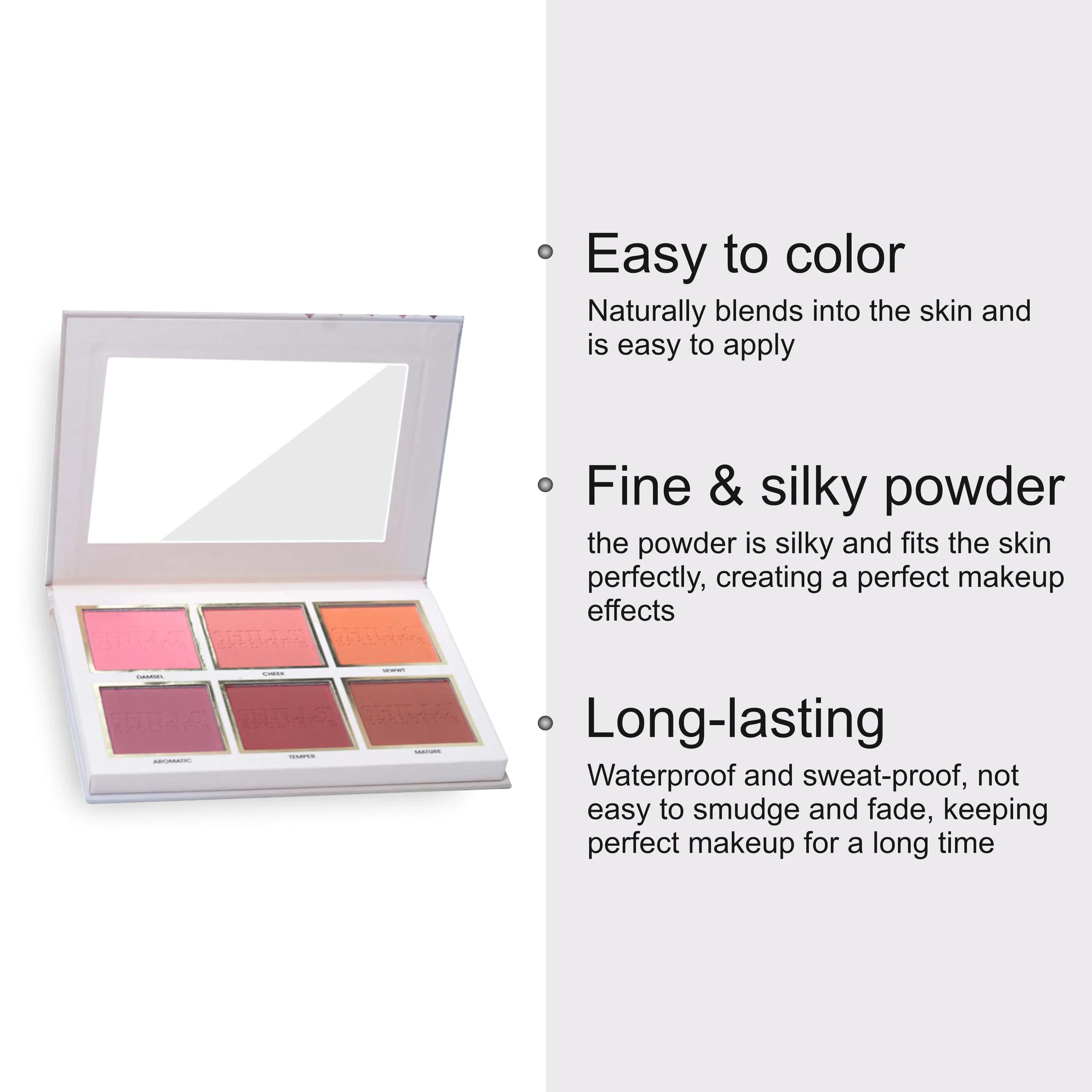 The Rouge Blusher Palette - Shills Professional