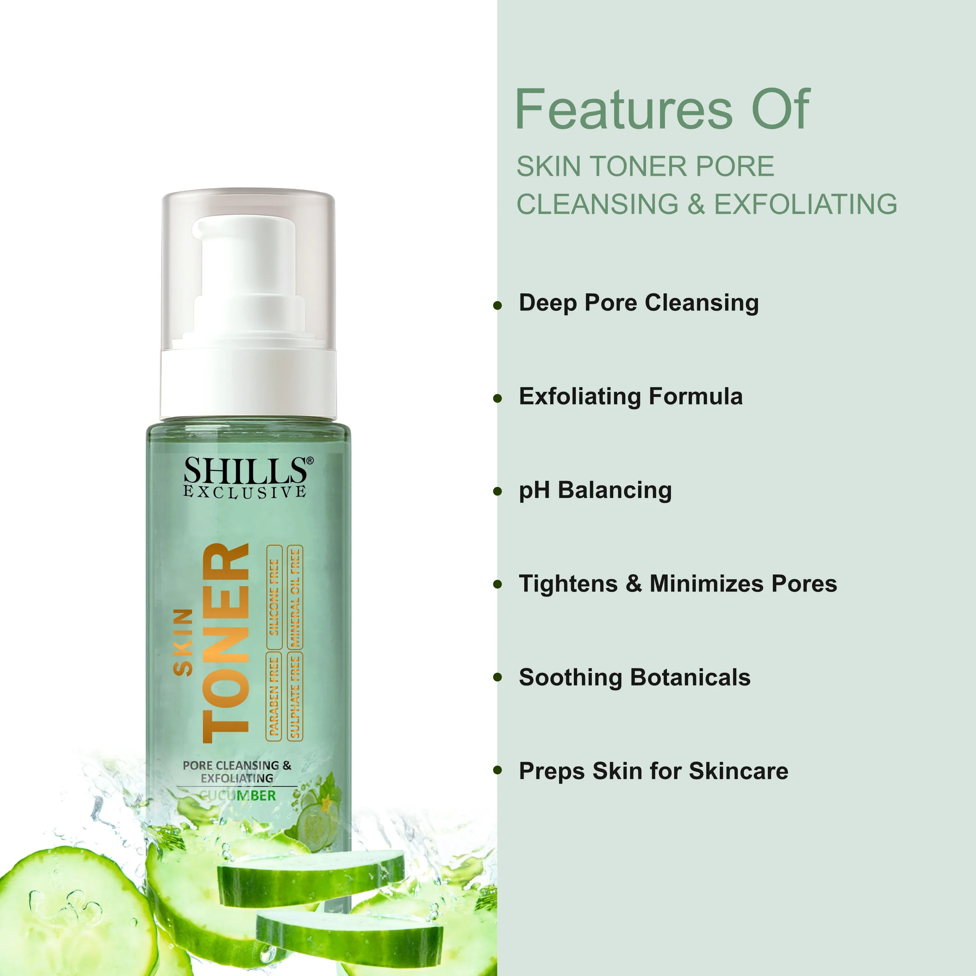 Cucumber Skin Toner - Shills Professional