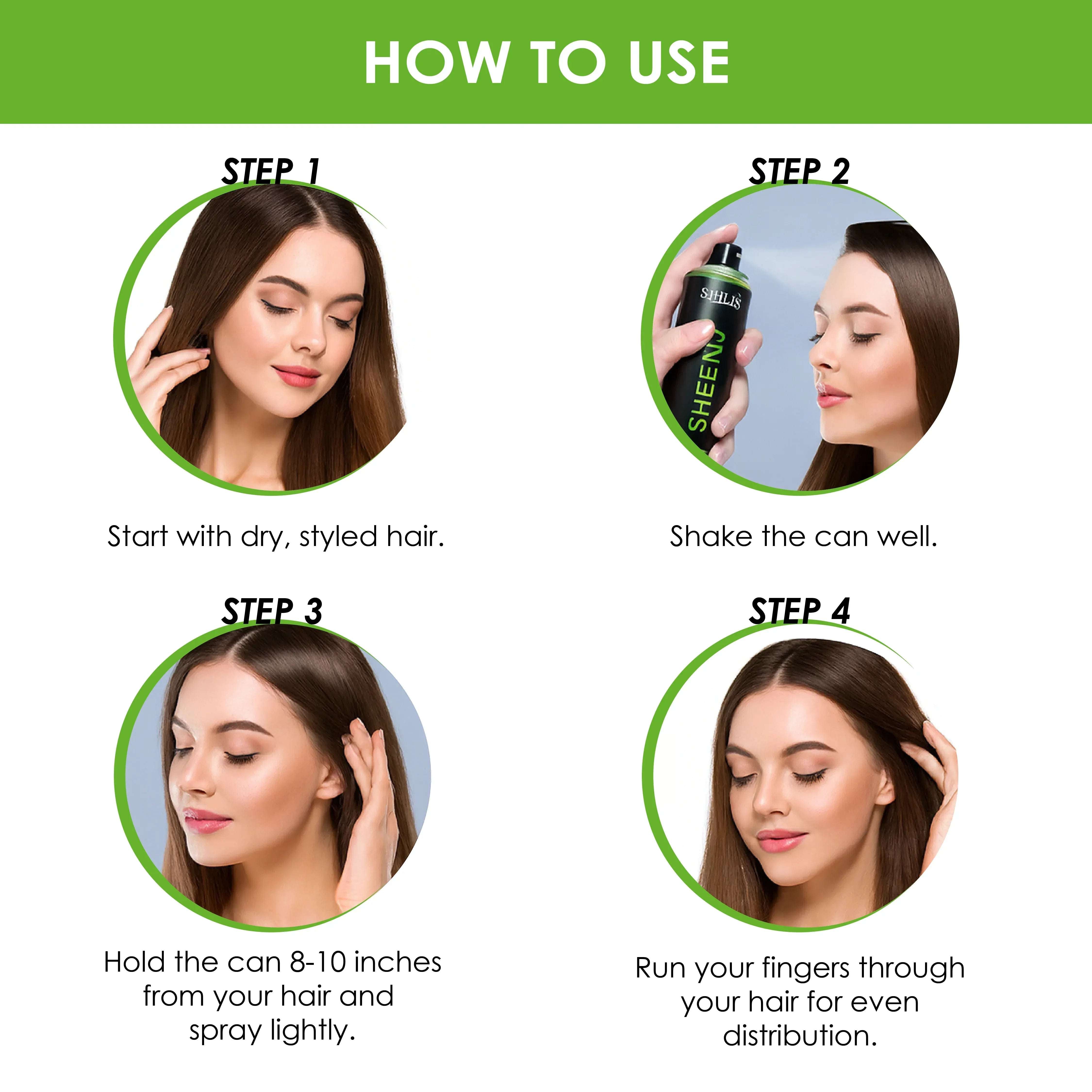 Sheen+ Super Shine Hair Spray - Shills Professional