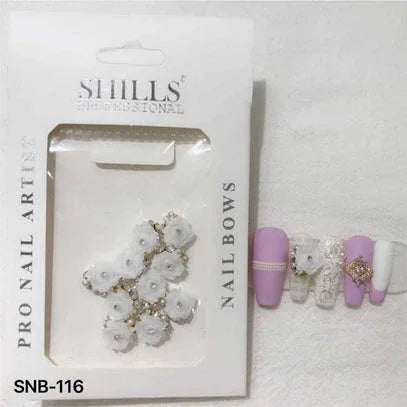 Nail 3D Flower SNB-116 - Shills Professional