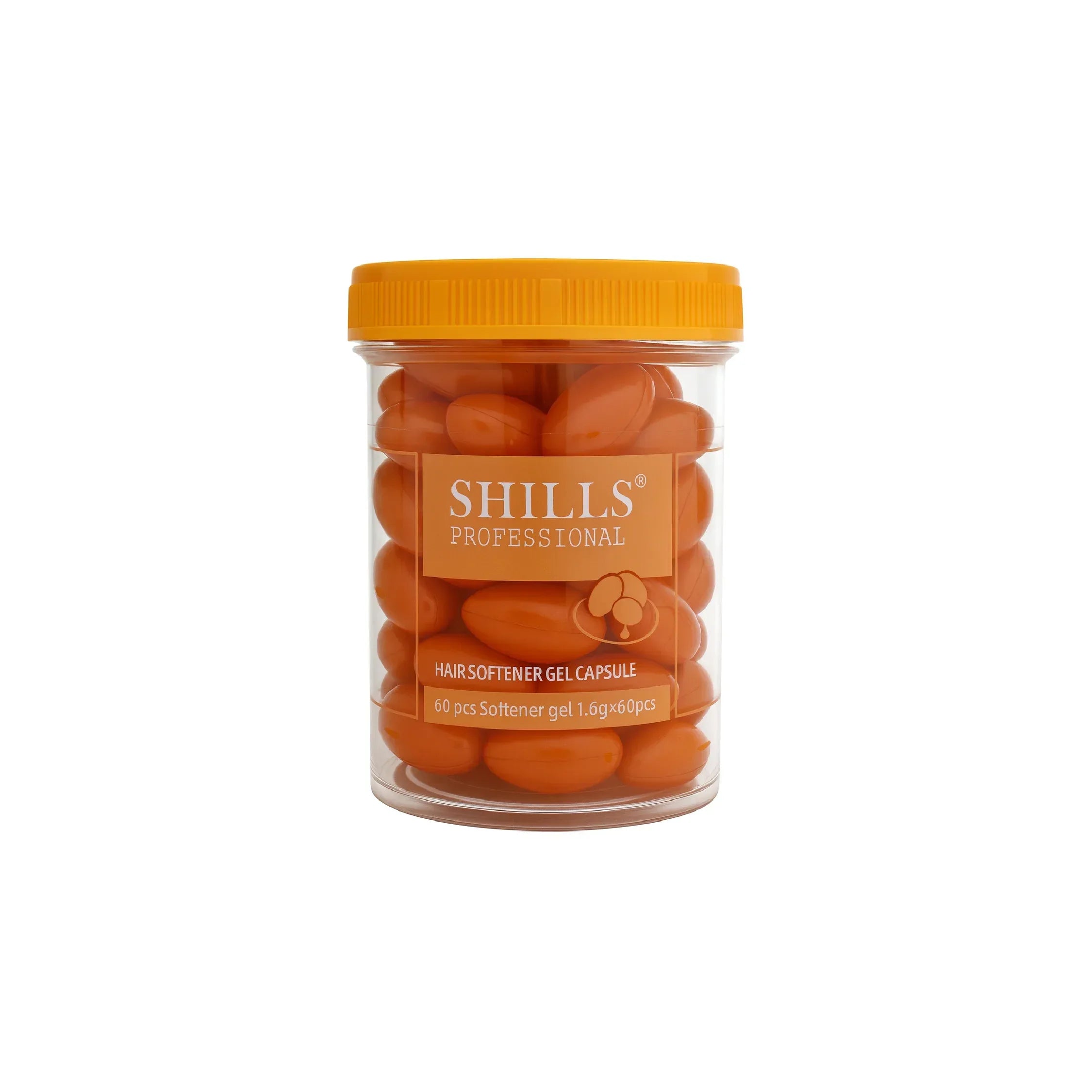 Hair Softener Gel Capsule - Orange - Shills Professional