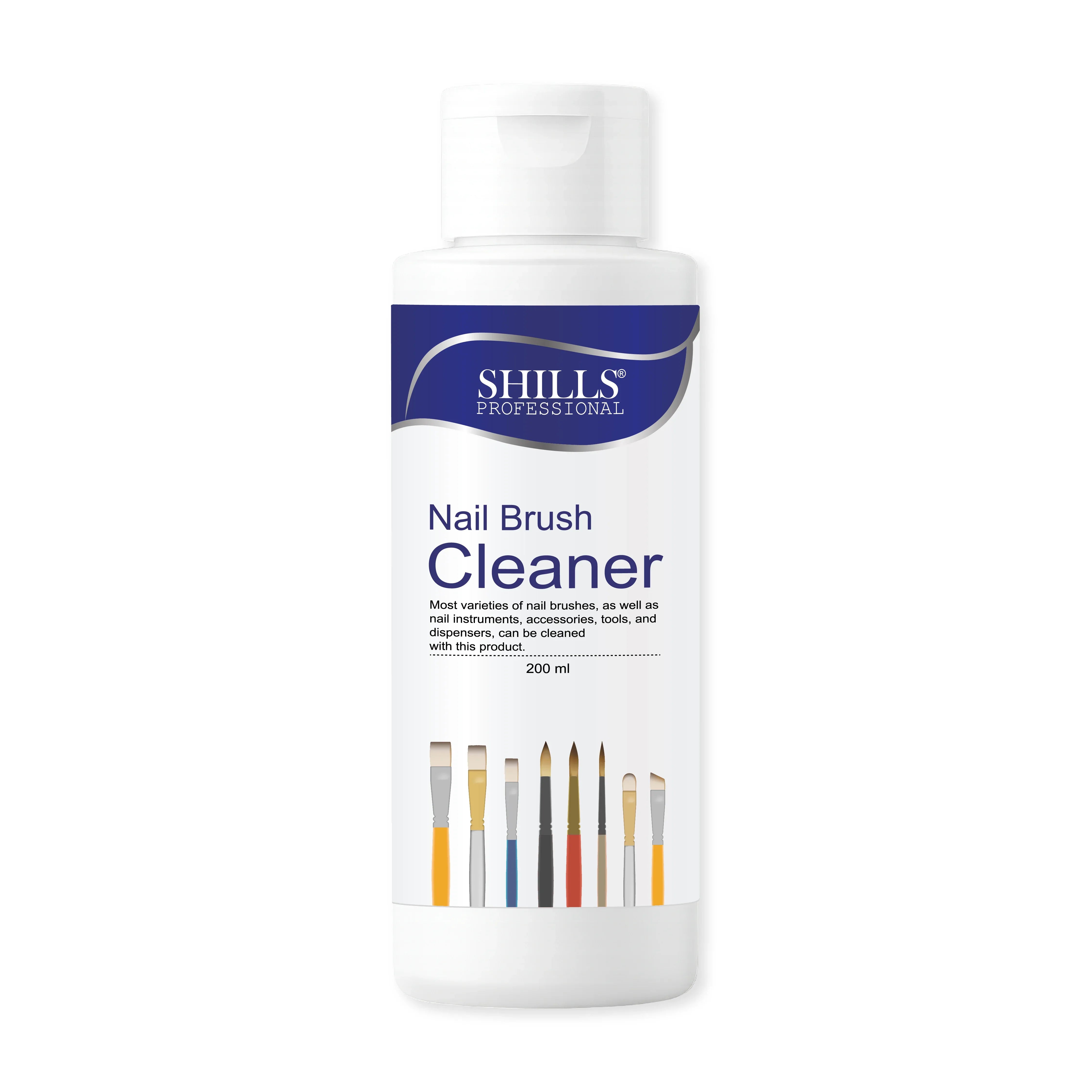 Nail Brush Cleaner 100ml - Shills Professional