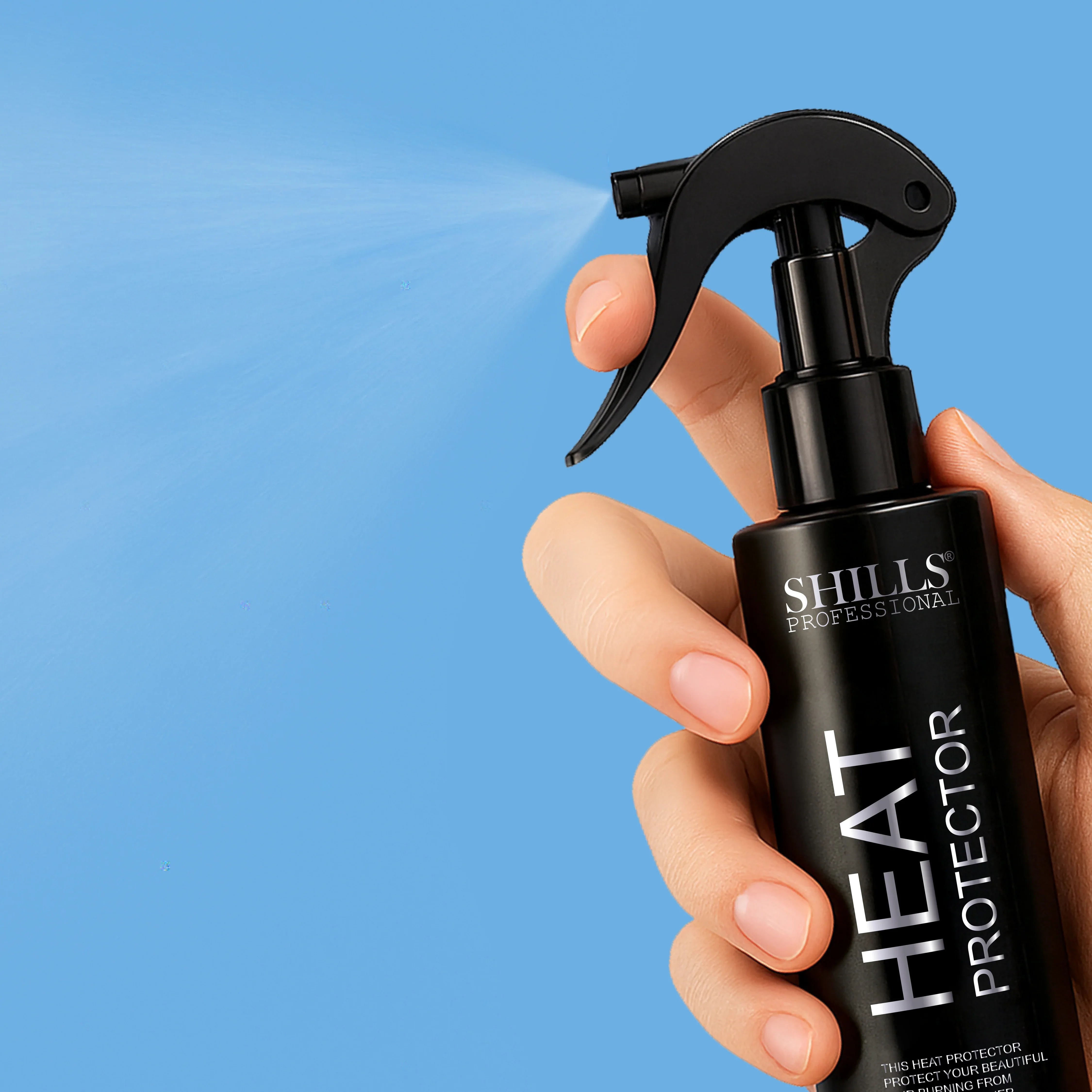 Heat Protector Hair Spray - Shills Professional