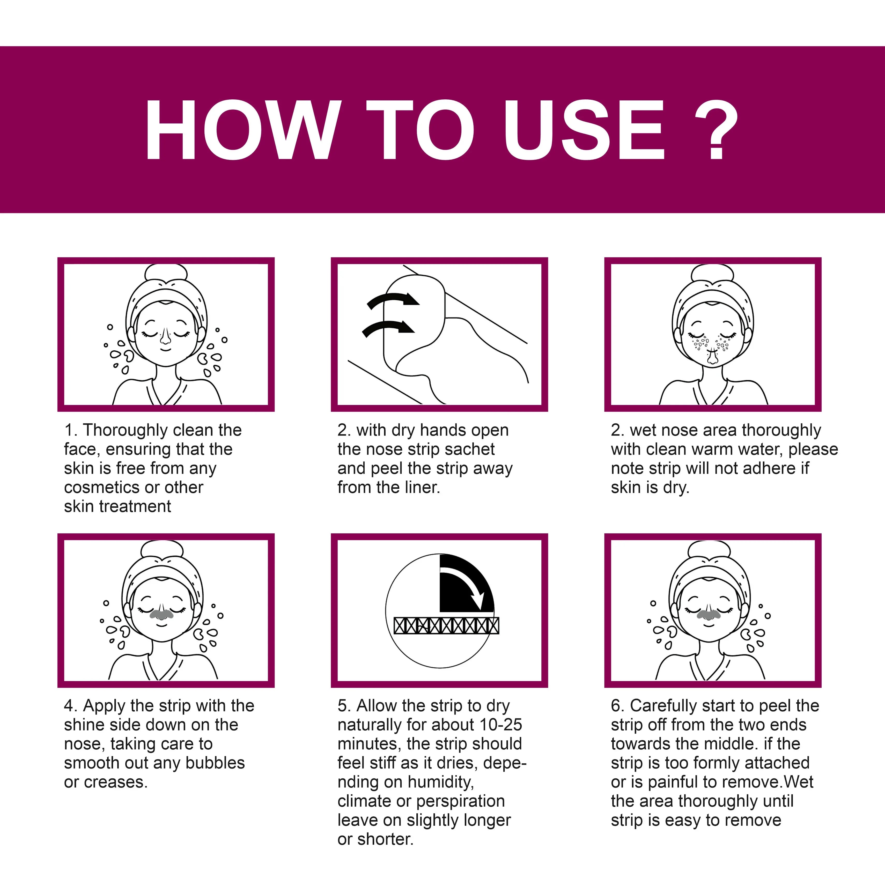 Blackhead Removal Nose Strips - Shills Professional