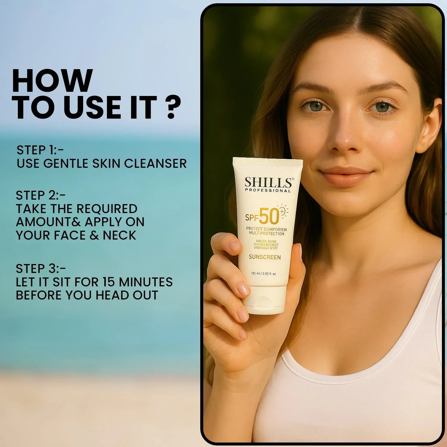 Sun Screen - Shills Professional