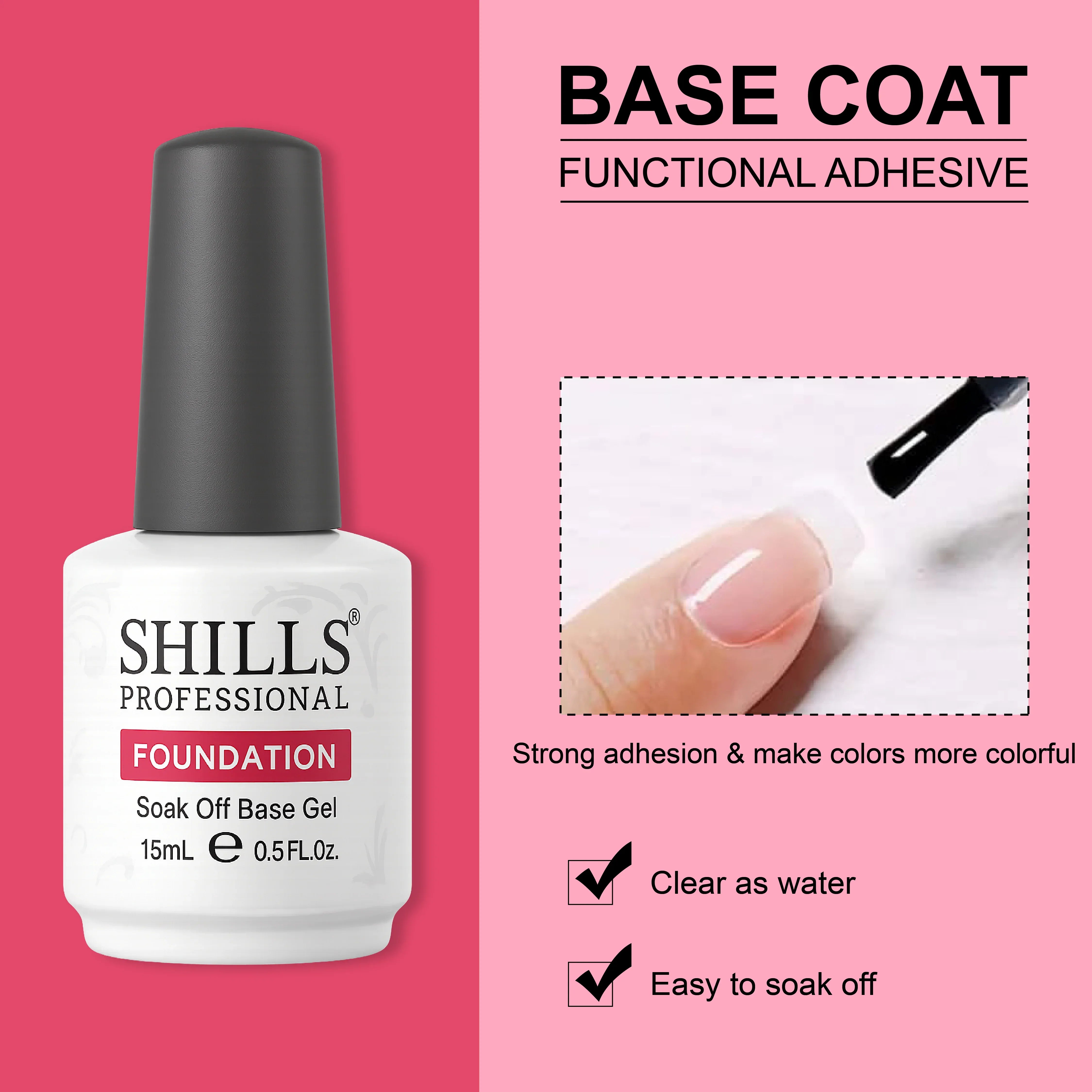 Base Coat 15ML - Shills Professional
