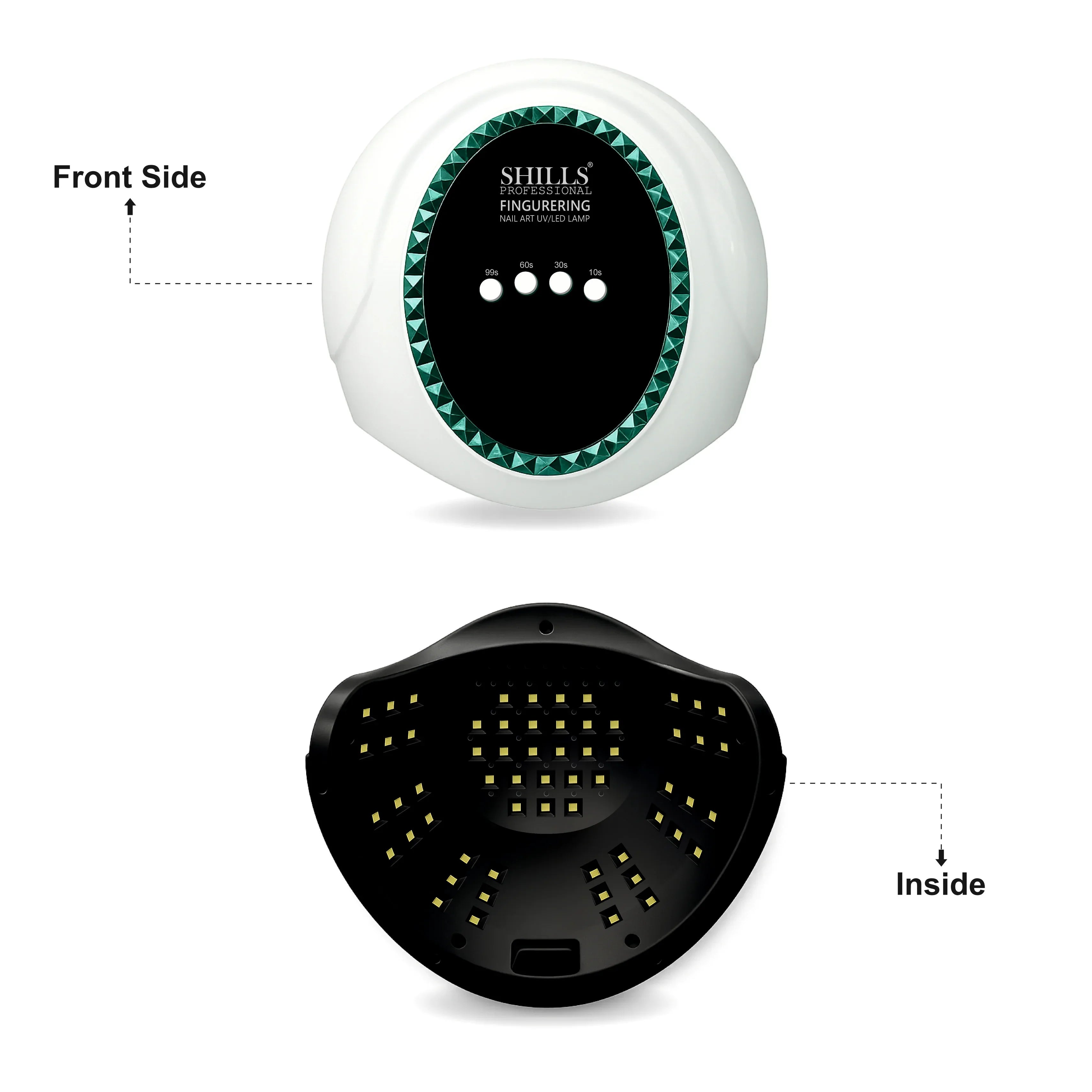 Nail Dryers Fingering UV LED Nail Lamp - Shills Professional