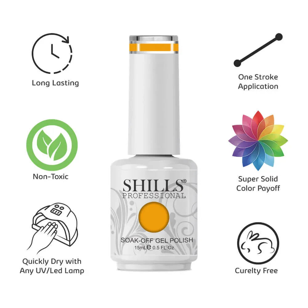 UV/LED Cool Gel Polish(SPG207-SPG249) - Shills Professional
