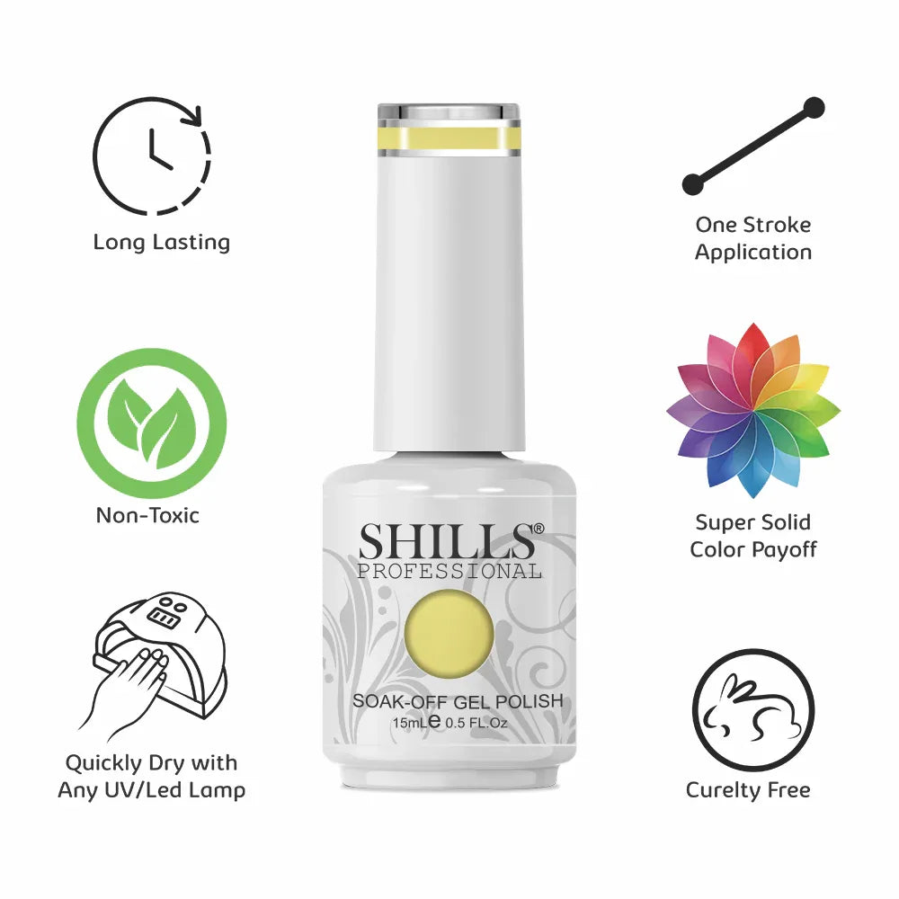 UV/LED Cool Gel Polish(SPG207-SPG249) - Shills Professional