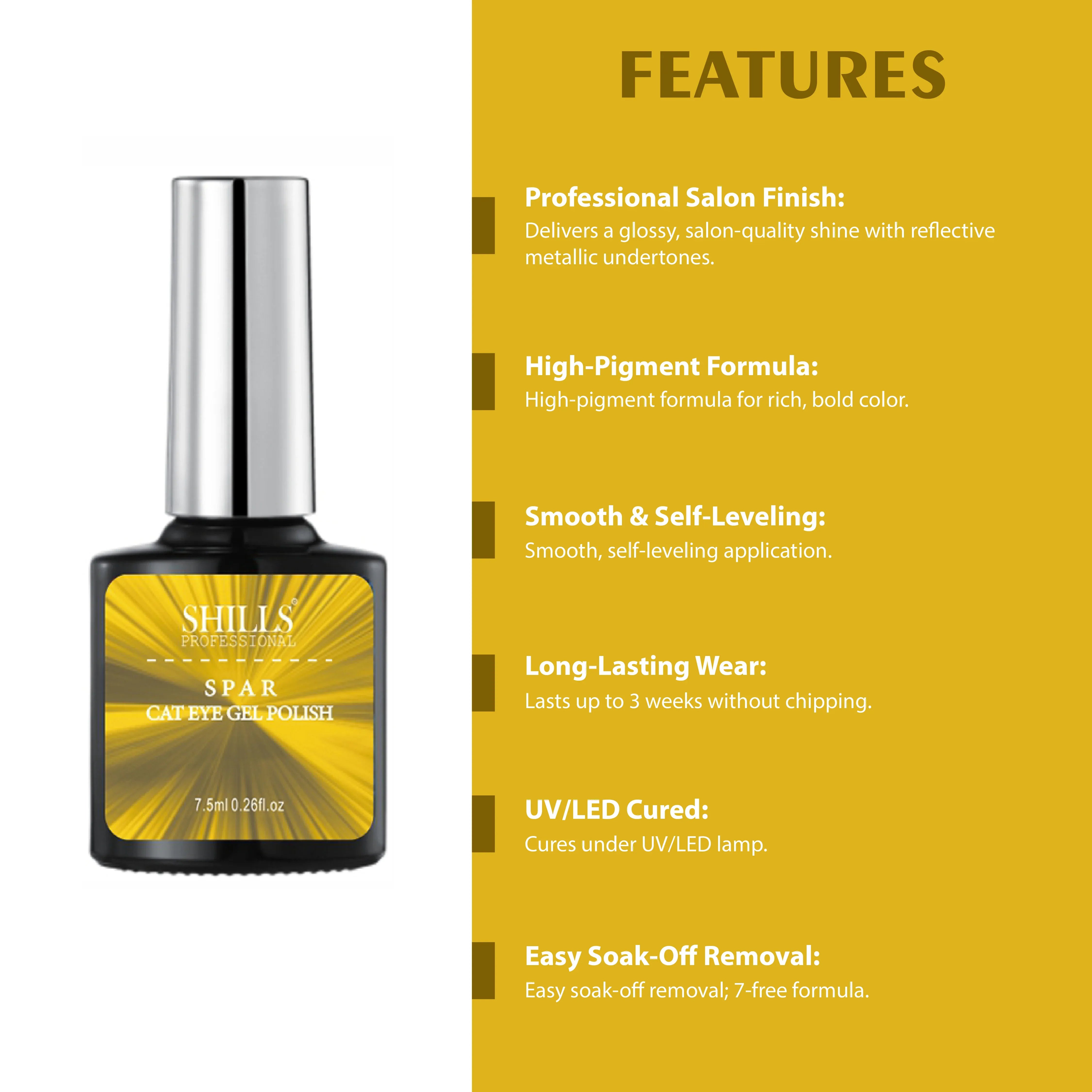 Spar Cat Eye Gel Polish - Shills Professional