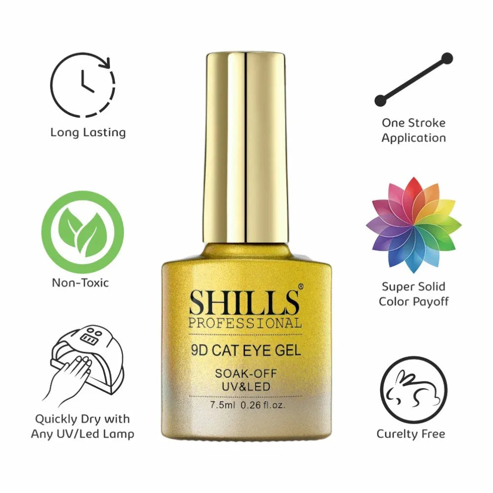9D Cat Eye Gel Polish - Shills Professional